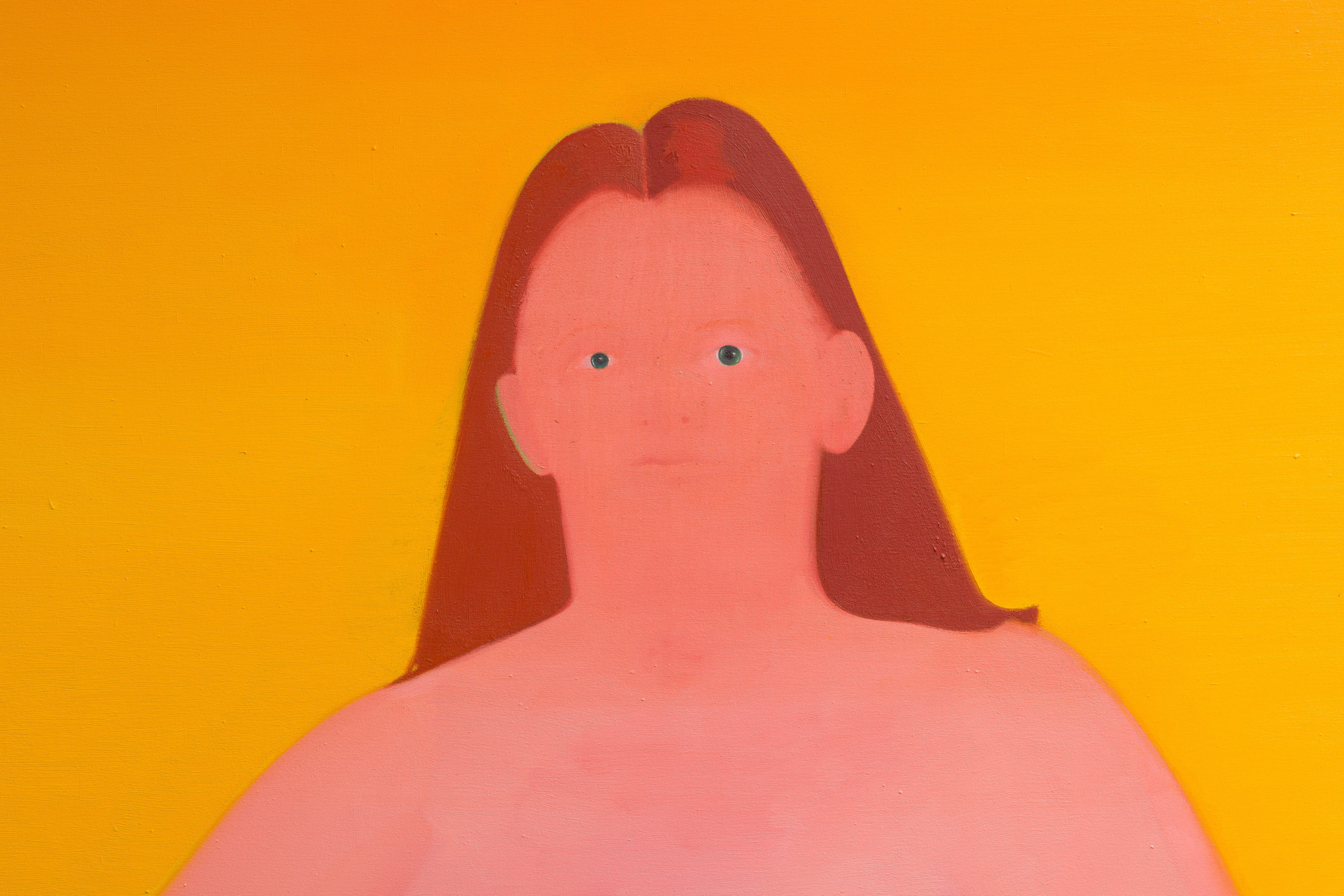 Sofia Mitsola Pom Pom, Lady of the Sycamore2020 Oil on canvas 240 x 310 cm 94 1/2 x 122 in