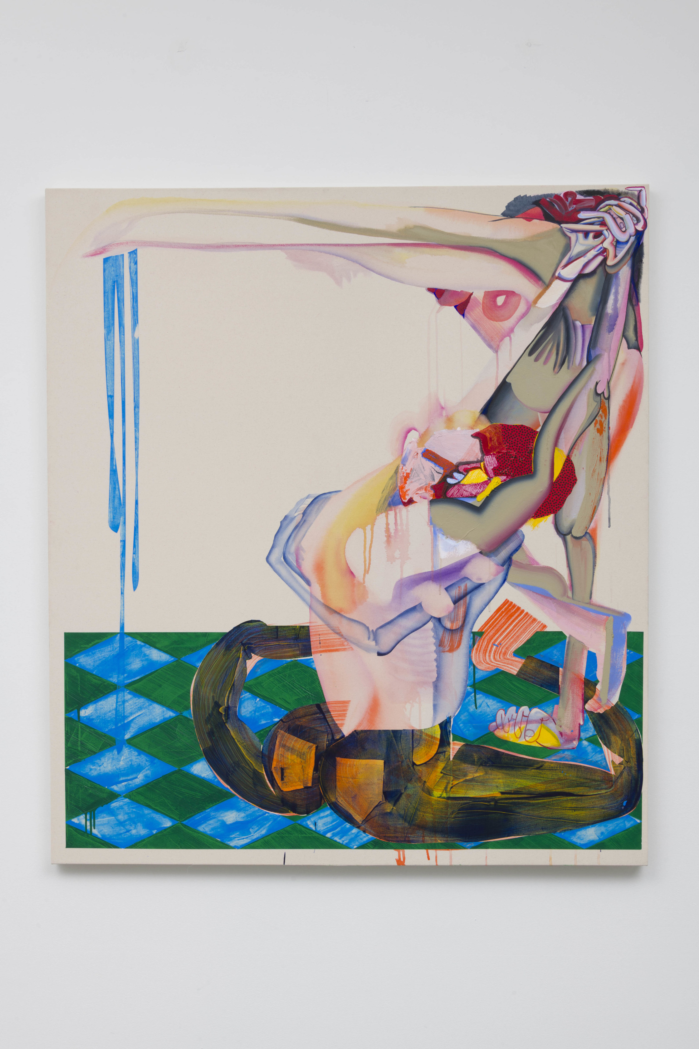 Christina Quarles, Are Hands, Are Tied (Our Hands, We Tried), 2018