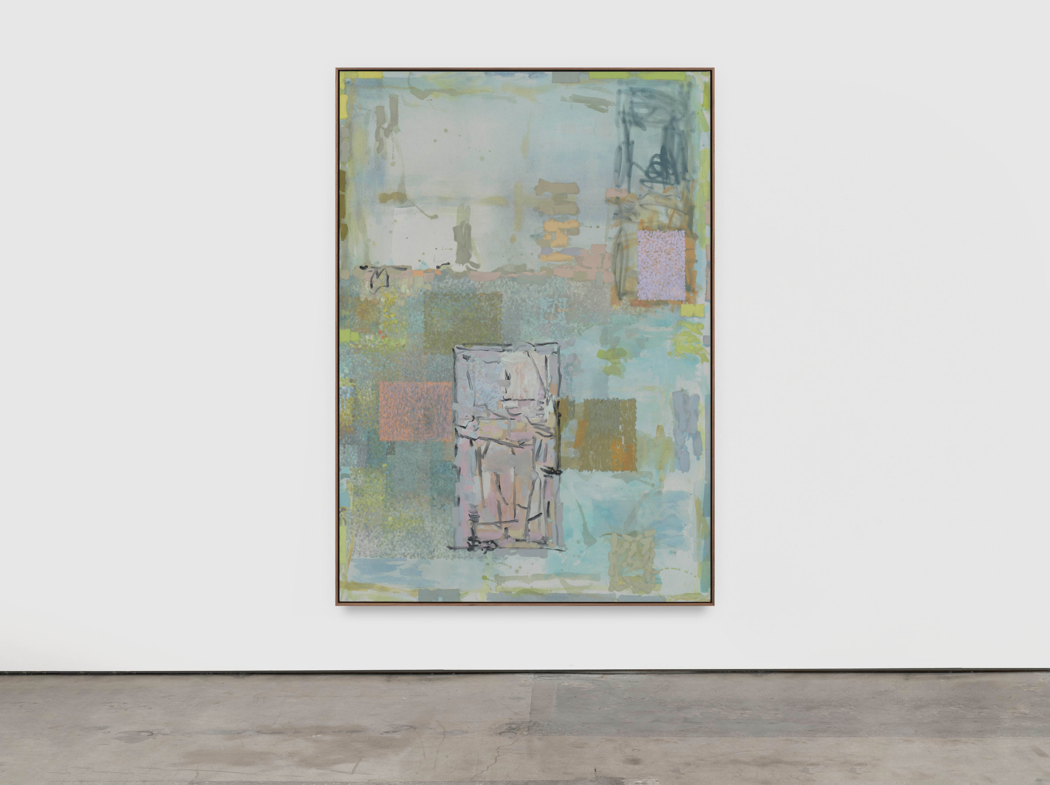 Mary Ramsden This is the colour of the road2024 Oil on canvas 200 x 140 cm 78 3/4 x 55...