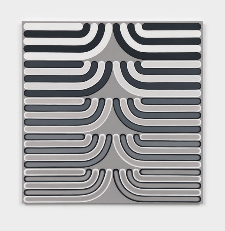 Dan Walsh Extent2024 Acrylic on canvas 139.7 x 139.7 cm 55 x 55 in