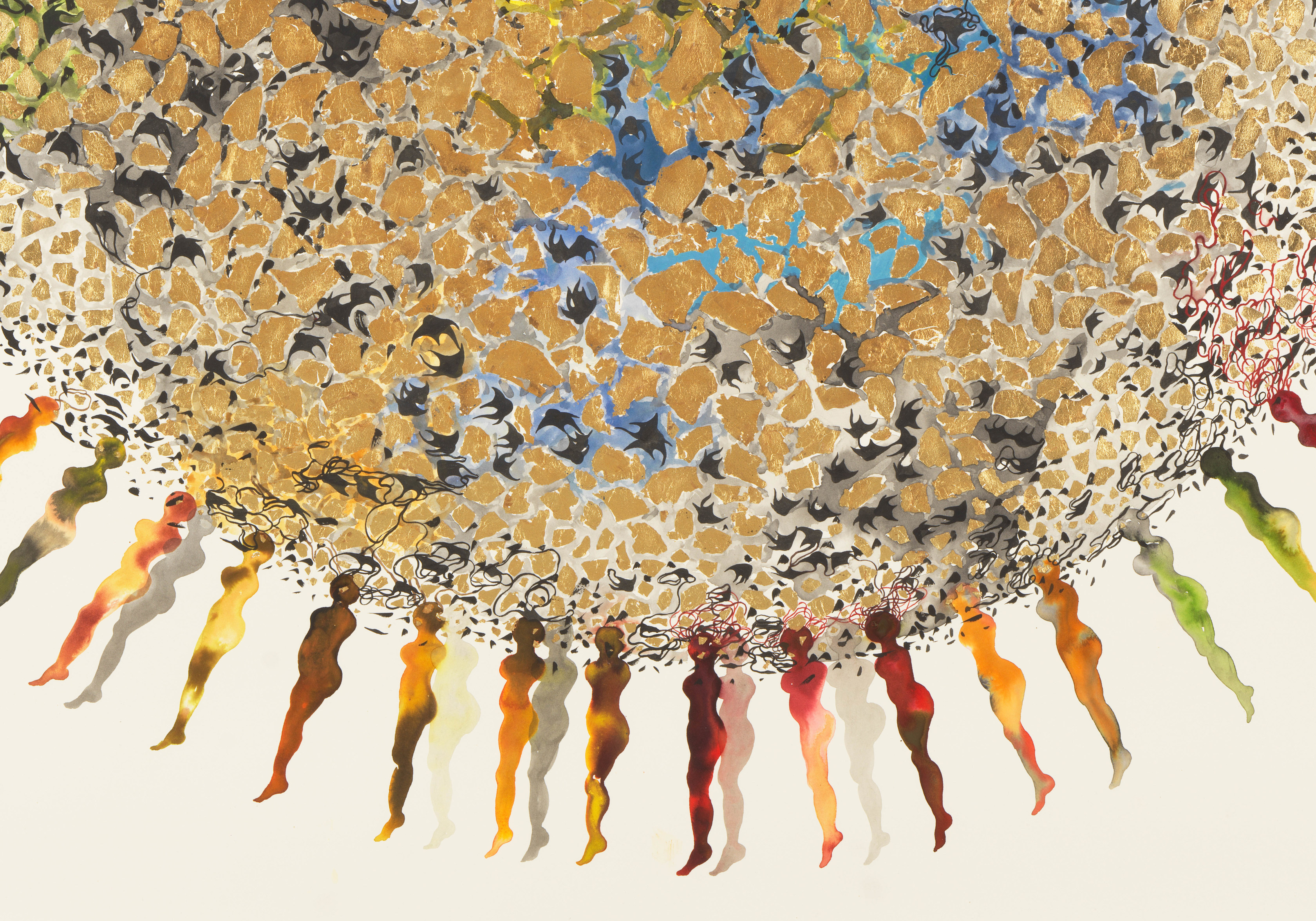 Shahzia Sikander, Infinite Woman, 2021