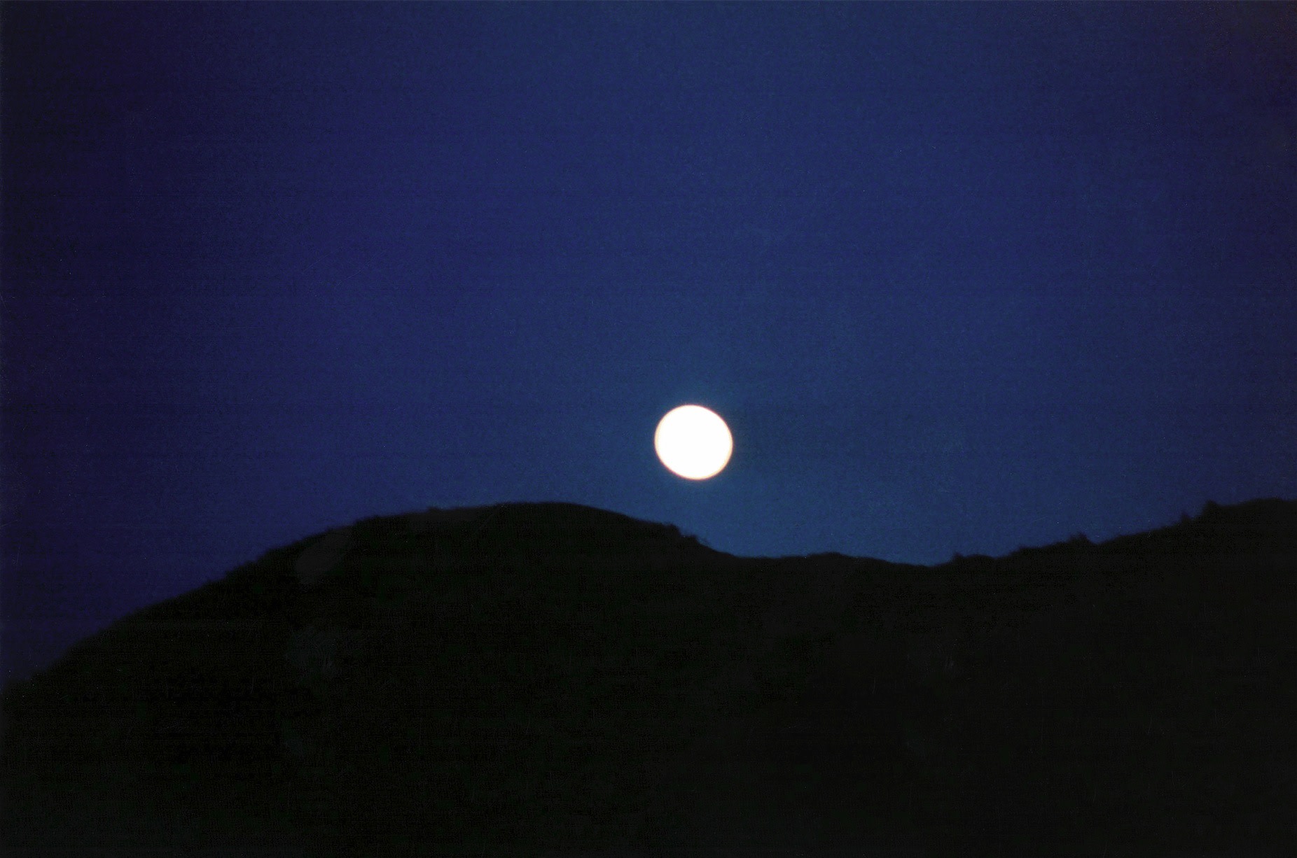Rachel Rose, Baxter Road with Moon (1993), 2022