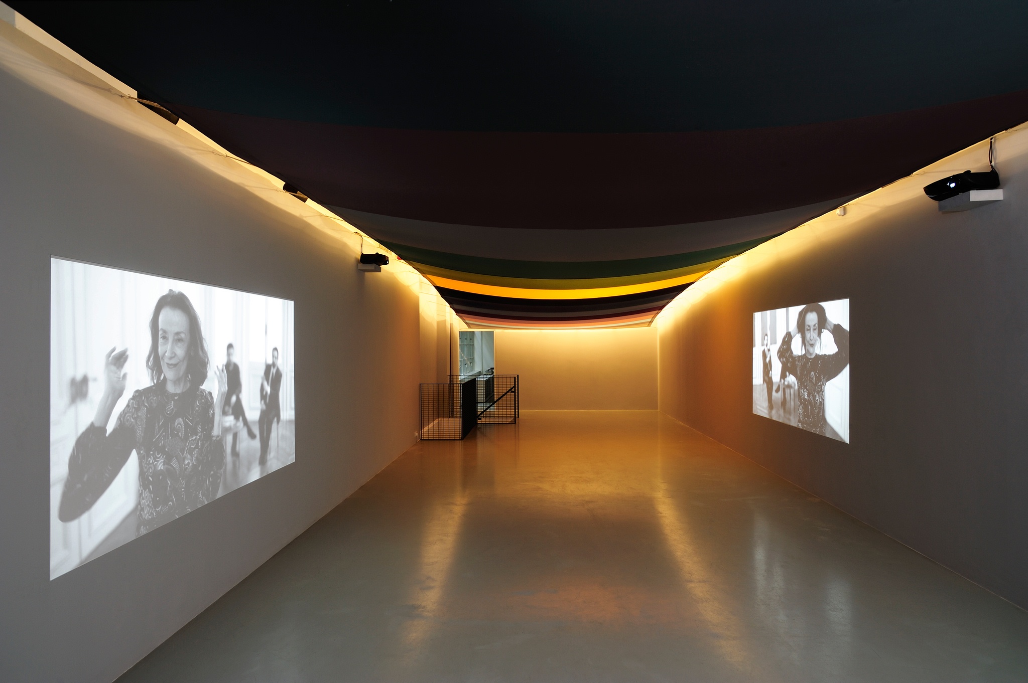 Ulla von Brandenburg Segel [Sail]2012 Fabric, rope 15.7 x 5 m (fabric) Rope dimensions variable