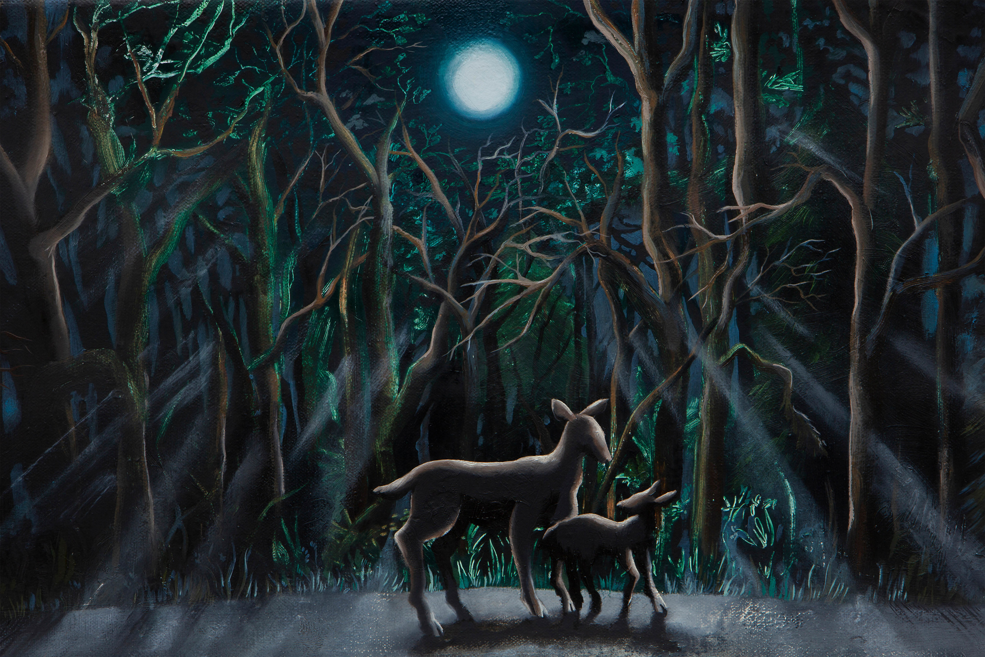 Kat Lyons, New Moon Light, 2020