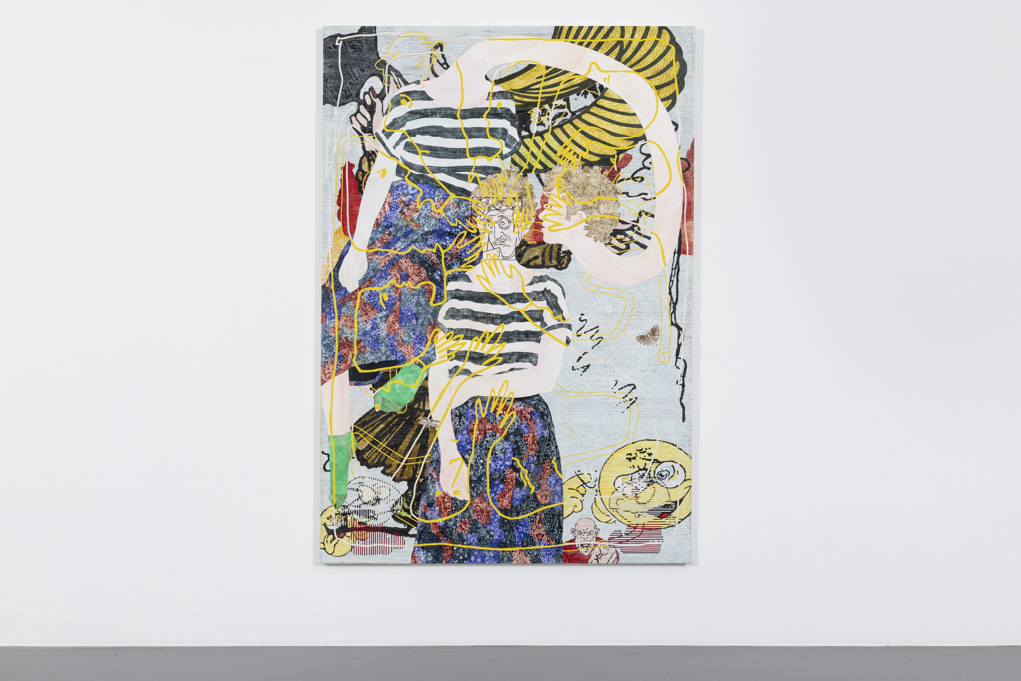 Helen Johnson, Self Portrait as Self-Conscious Left, 2019