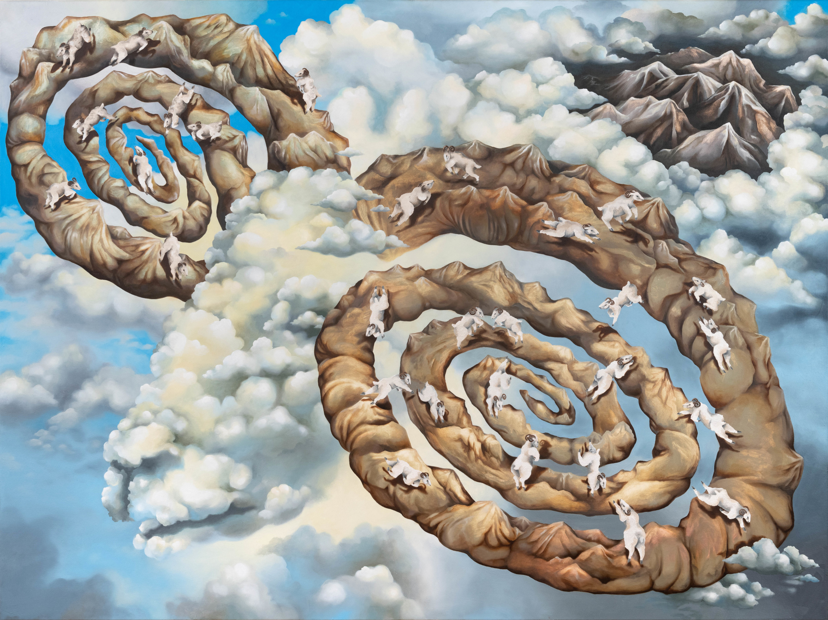 Kat Lyons, With The World Or To The Sky, 2021