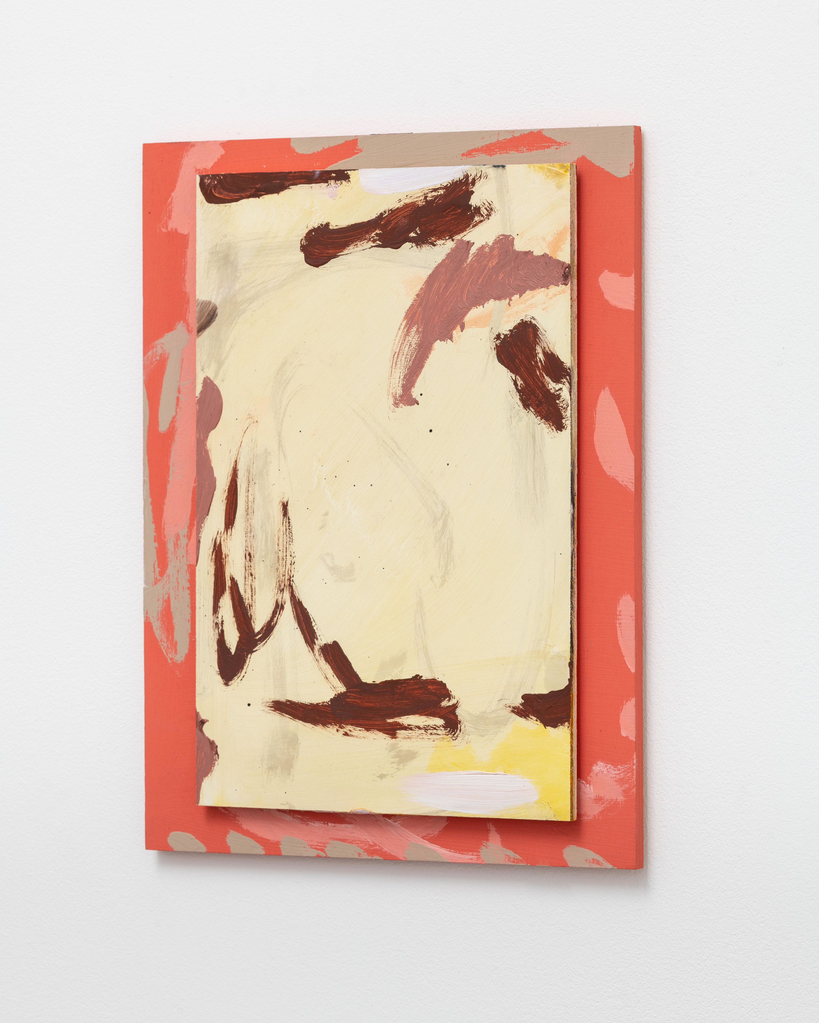 Mary Ramsden Icon 52019 Oil on Board 34.4 x 26.1 cm 13 1/2 x 10 1/4 in