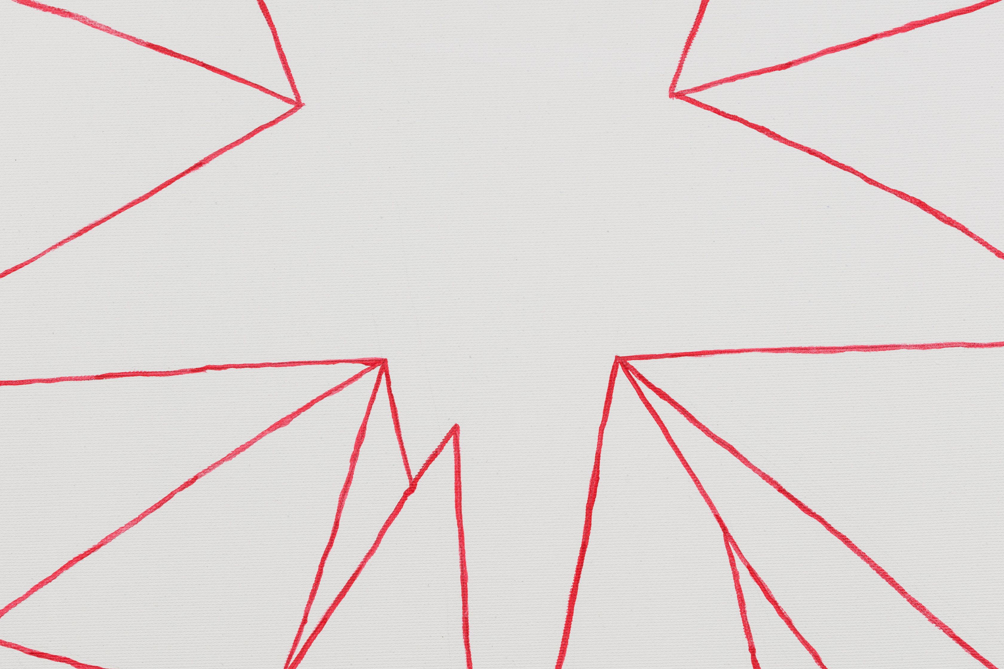 Koo Jeong A [ SS Okenite ]2021 Acrylic on linen 51 x 40.5 cm 20 1/8 x 16 in