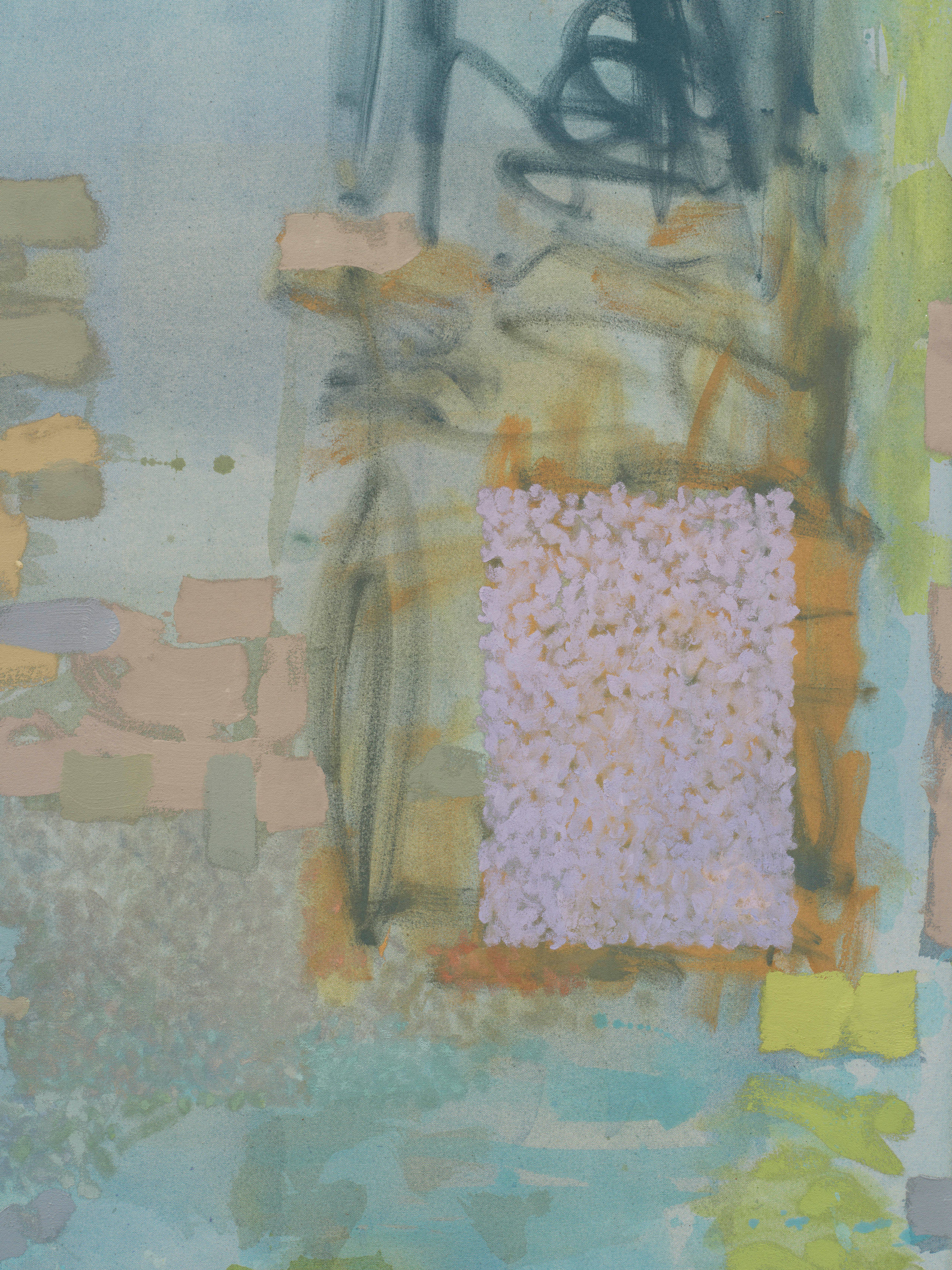 Mary Ramsden This is the colour of the road2024 Oil on canvas 200 x 140 cm 78 3/4 x 55...