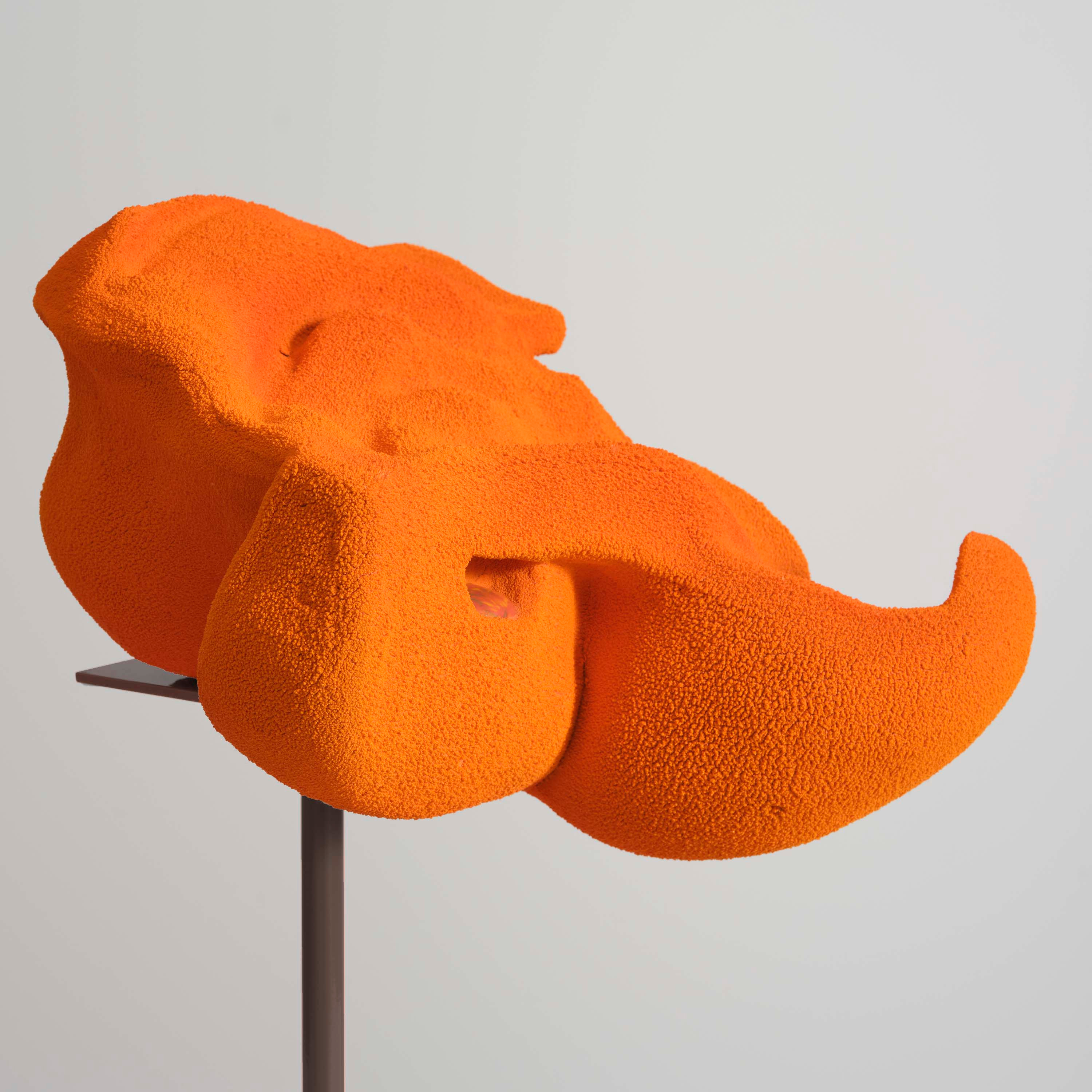 Arlene Shechet Together, At Sunrise2024 Glazed ceramic, powder coated steel Overall: 45.7 x 45.7 x 38.1 cm 18 x 18...