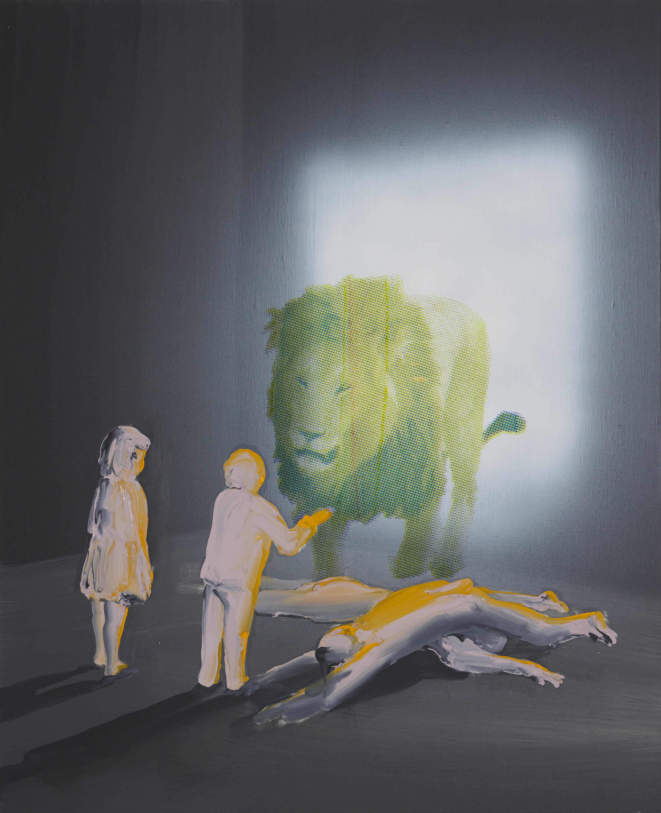 Tala Madani, The Eater, 2021