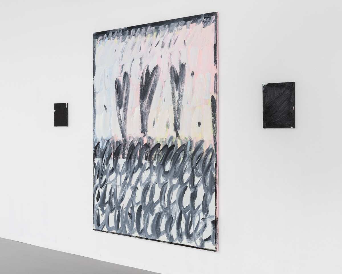 Mary Ramsden Hurt Colours2017 Oil on canvas 25 x 20, 200 x 140, 35 x 25 cm