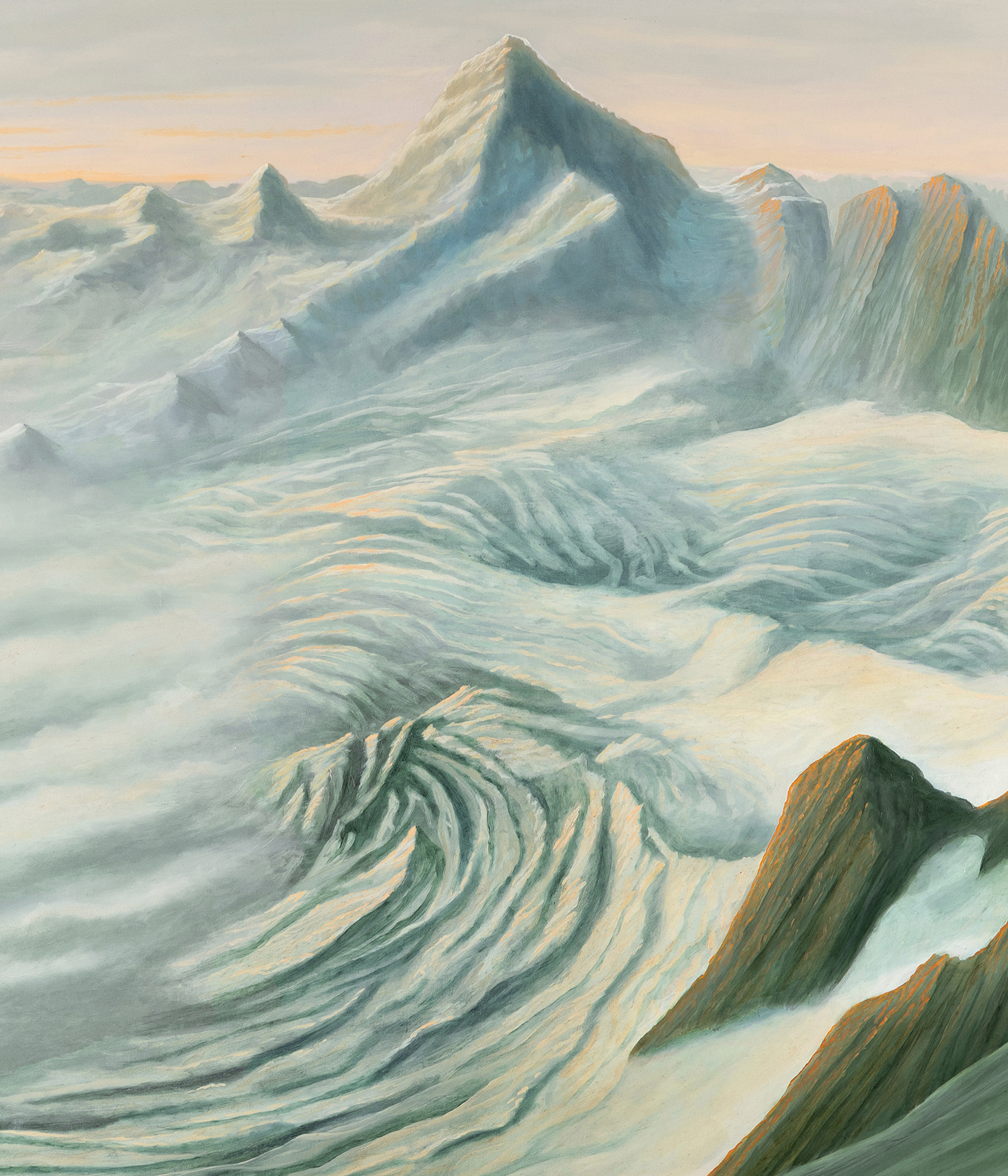 Sholto Blissett, The White Heat of Cold Water - Vortex, 2025