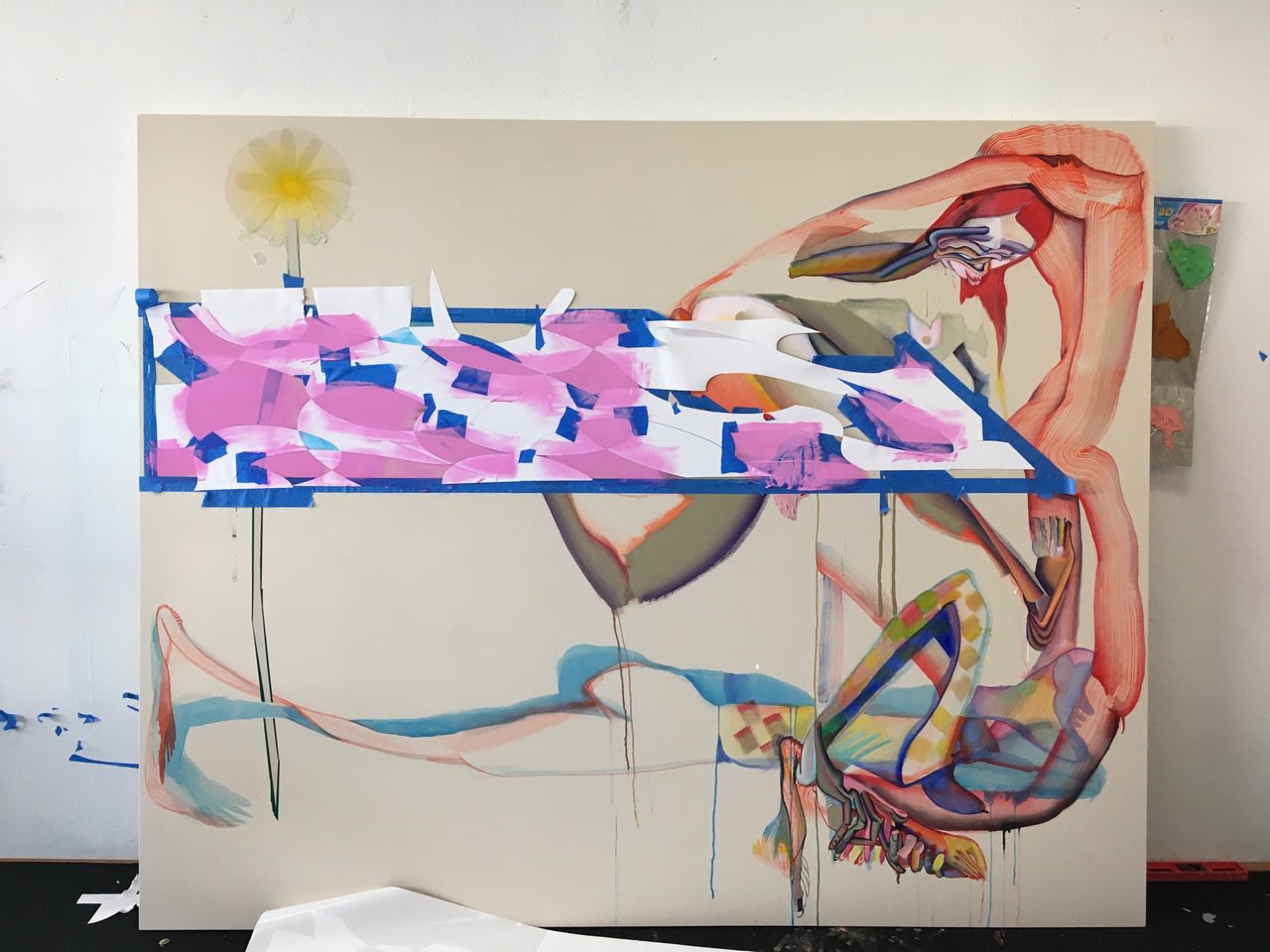 Christina Quarles, I'd a Scope Eyes, 2018