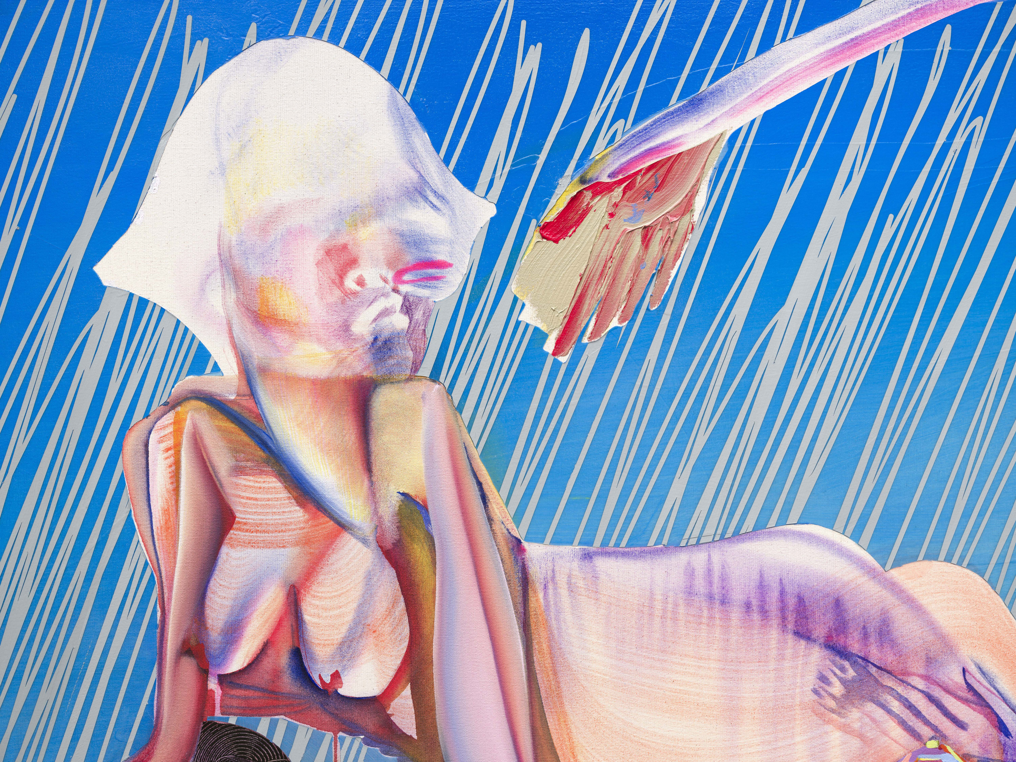 Christina Quarles, Pried/Prayed (Hard Rain Gon' Come), 2020