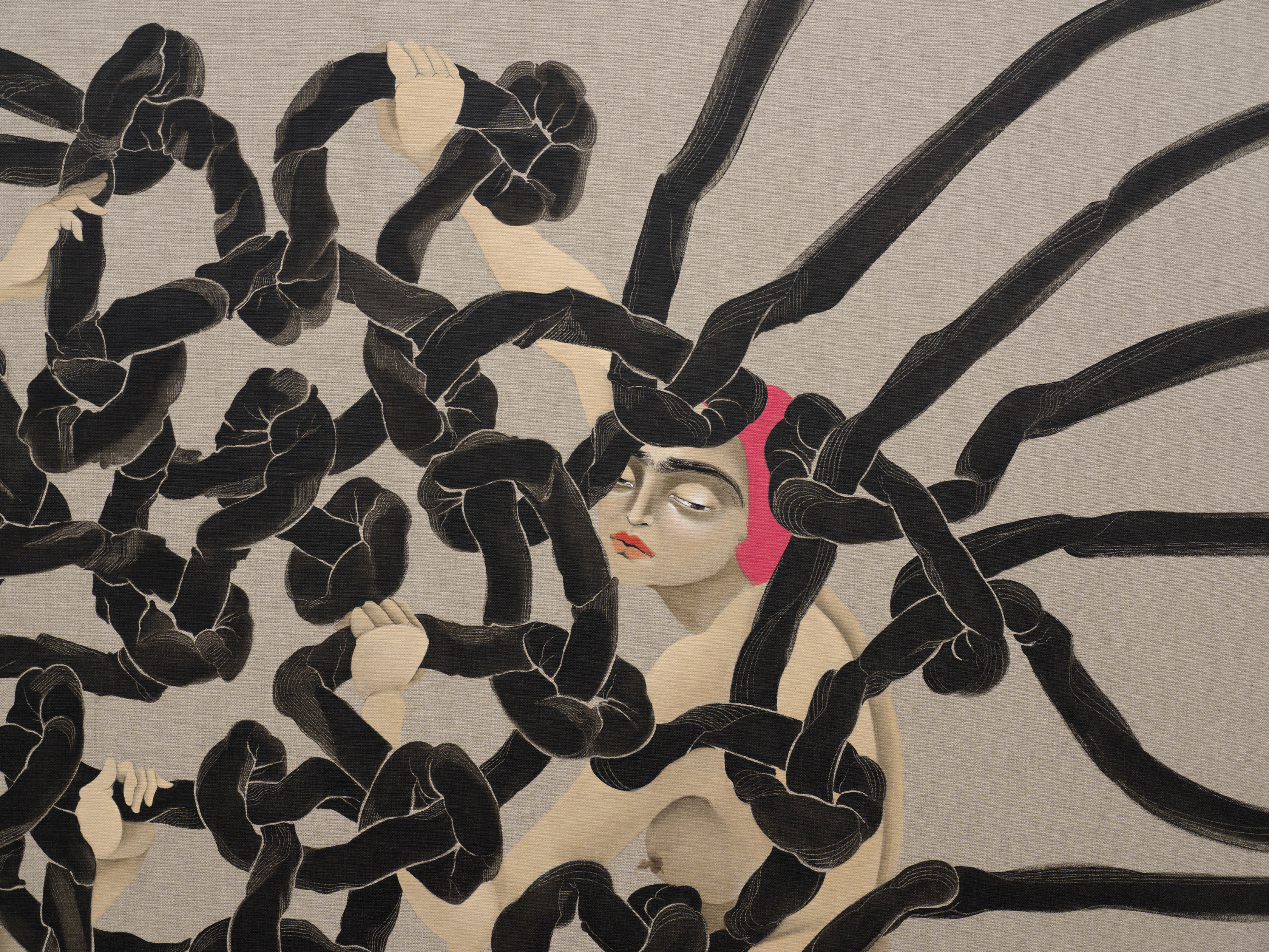 Hayv Kahraman, Entanglements no.1, 2021