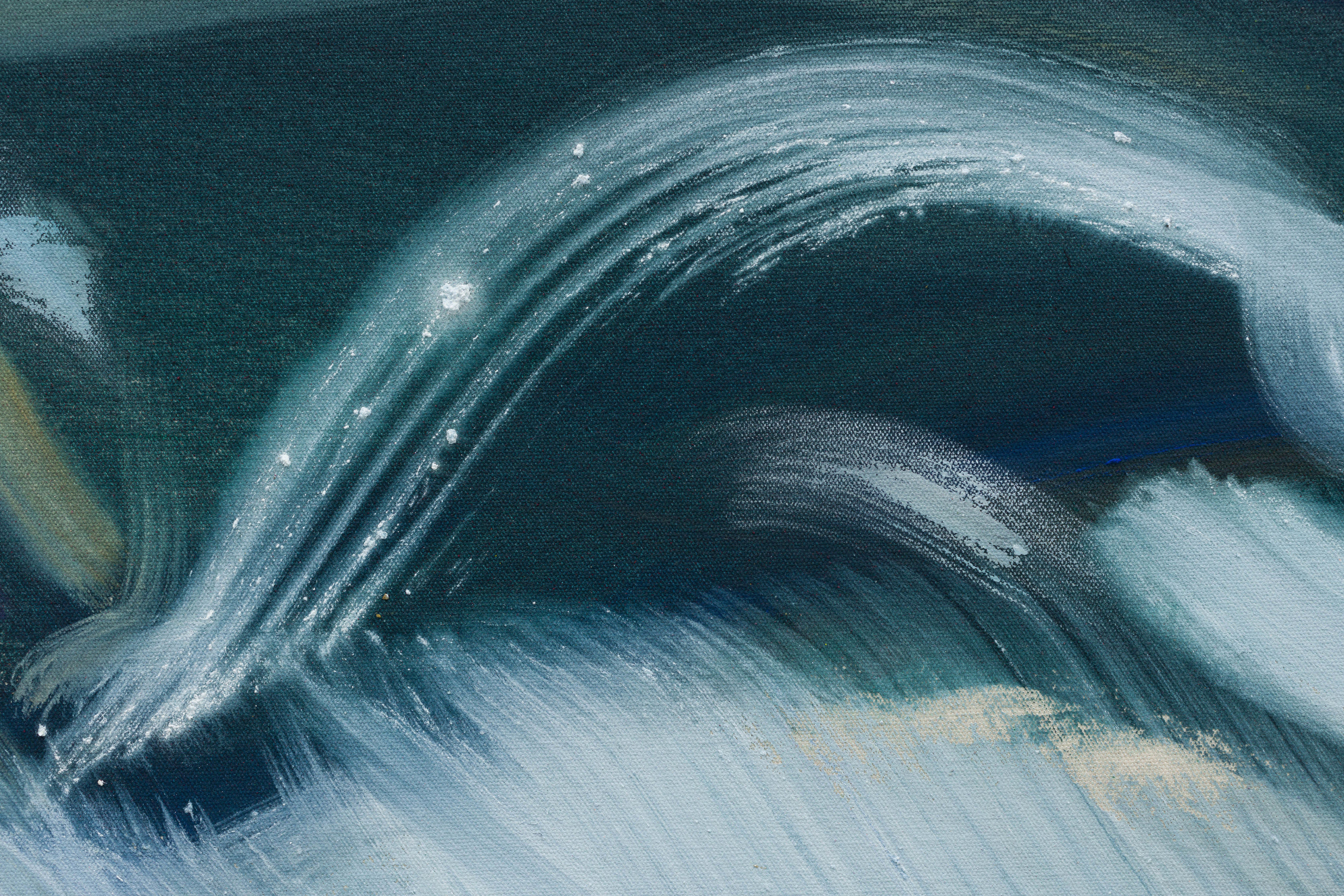 Sophie von Hellermann Shark on Board2022 Acrylic on canvas 180 x 230 cm 70 7/8 x 90 1/2 in