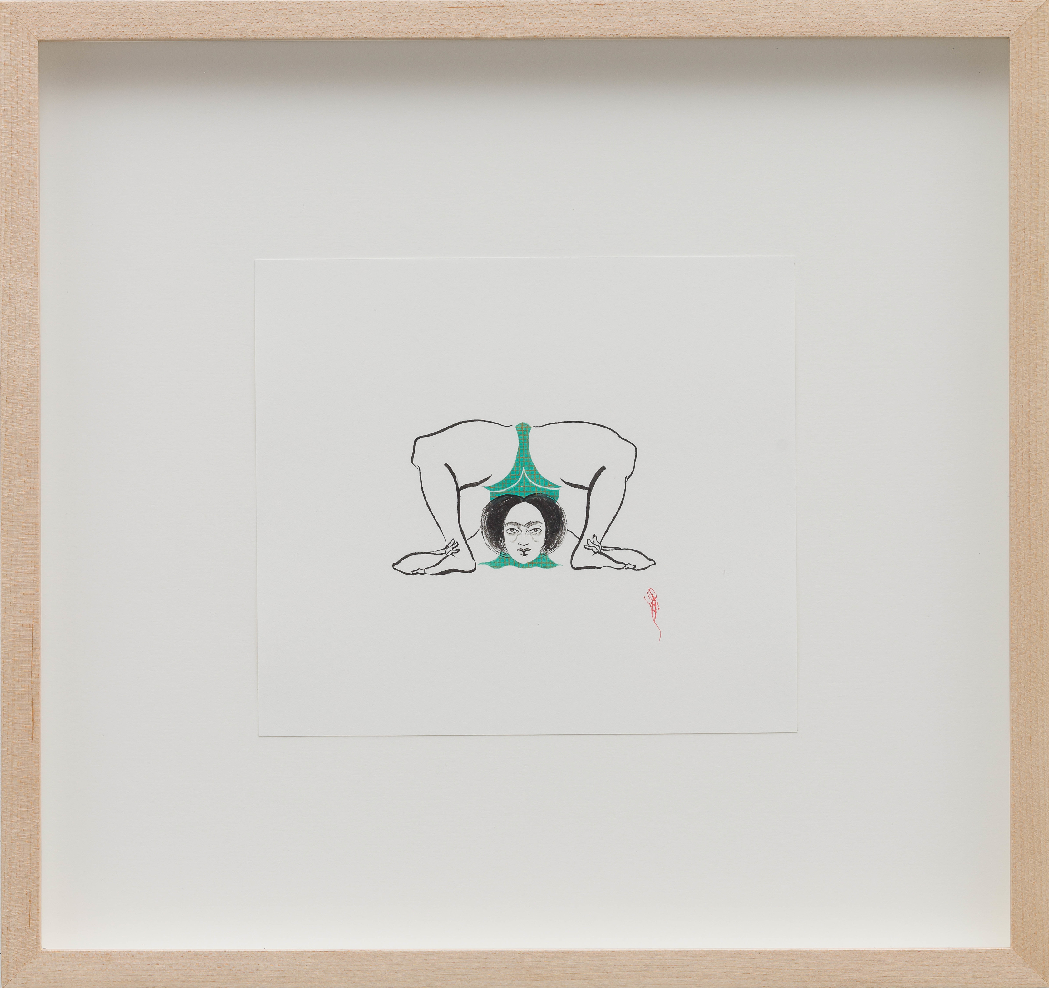 Hayv Kahraman, Bend Drawing 5, 2020