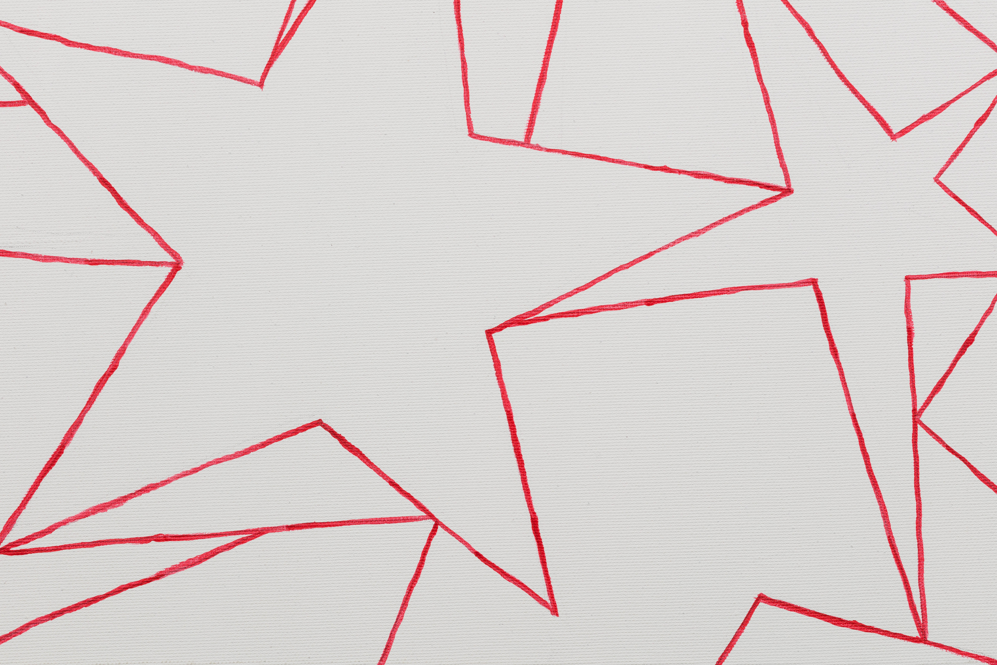 Koo Jeong A [ SS Okenite ]2021 Acrylic on linen 51 x 40.5 cm 20 1/8 x 16 in