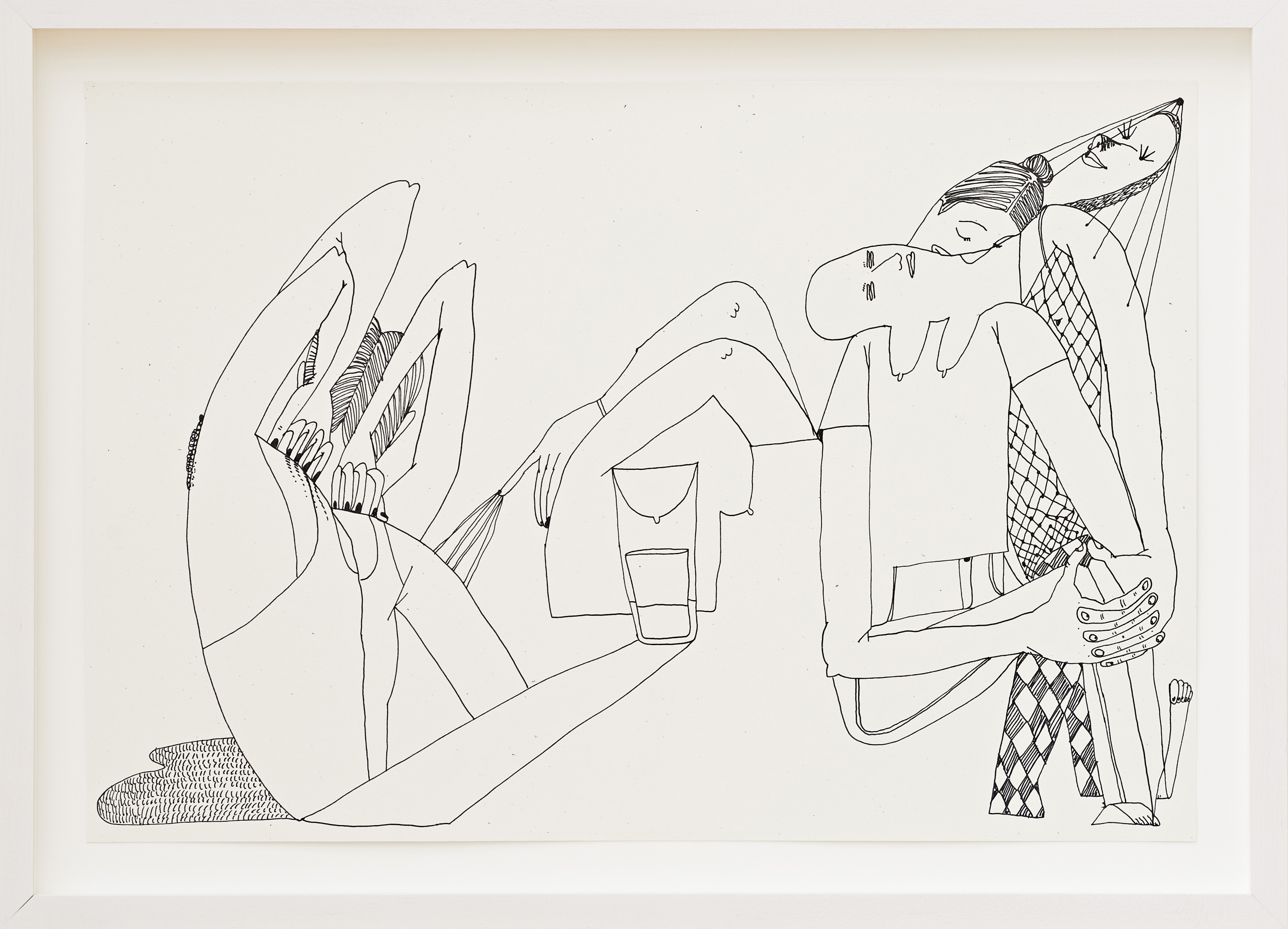 Christina Quarles, Half Full (Awful), 2021