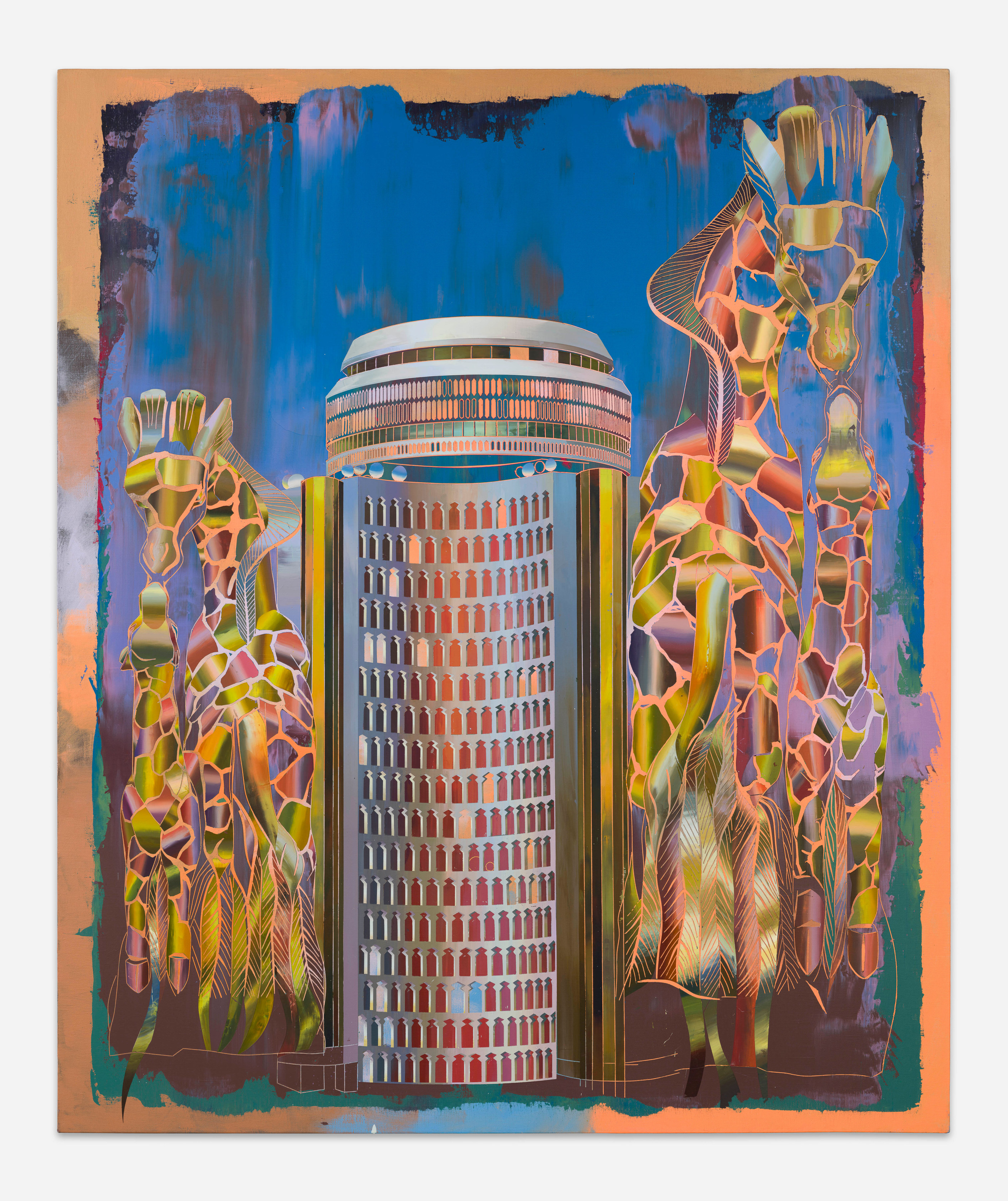 Cui Jie, Ceramic Giraffe and Deira Tower, Dubai, 2024