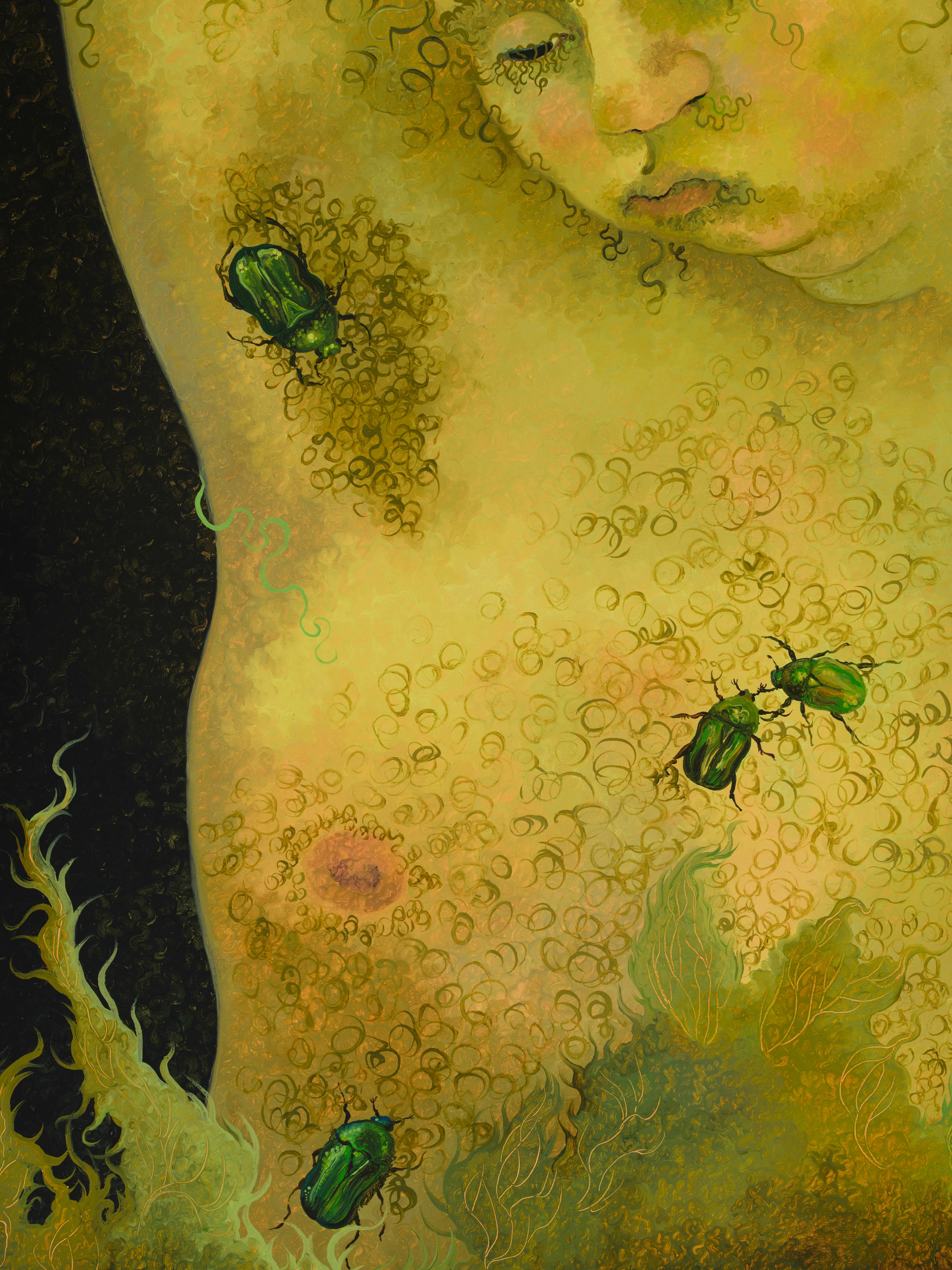 Georg Wilson, Green to my eyes, green to my heart, 2025