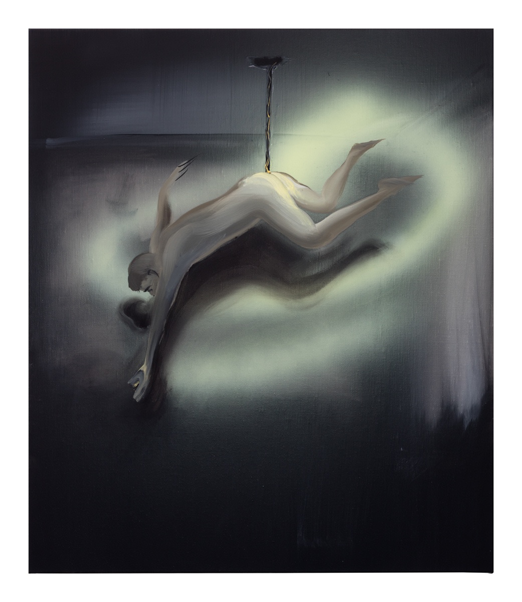 Tala Madani, Chandelier, 2016