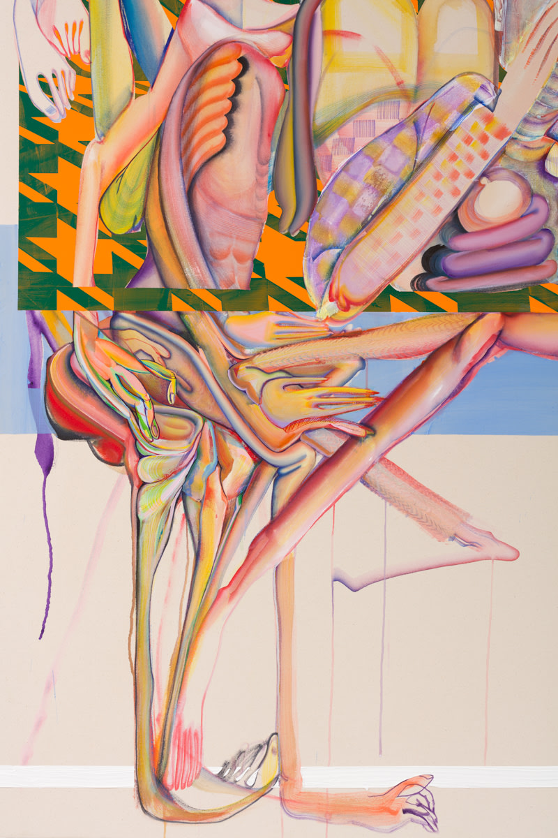 Christina Quarles, By Tha Skin of Our Tooth, 2019