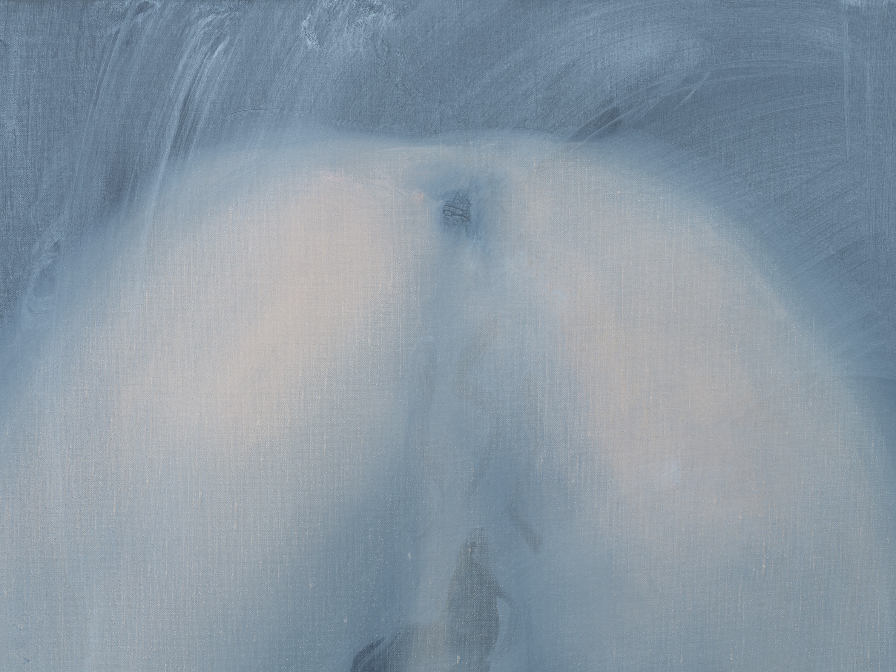 Tala Madani Streakers2023 Oil on linen 80 x 64.7 cm 31 1/2 x 25 1/2 in