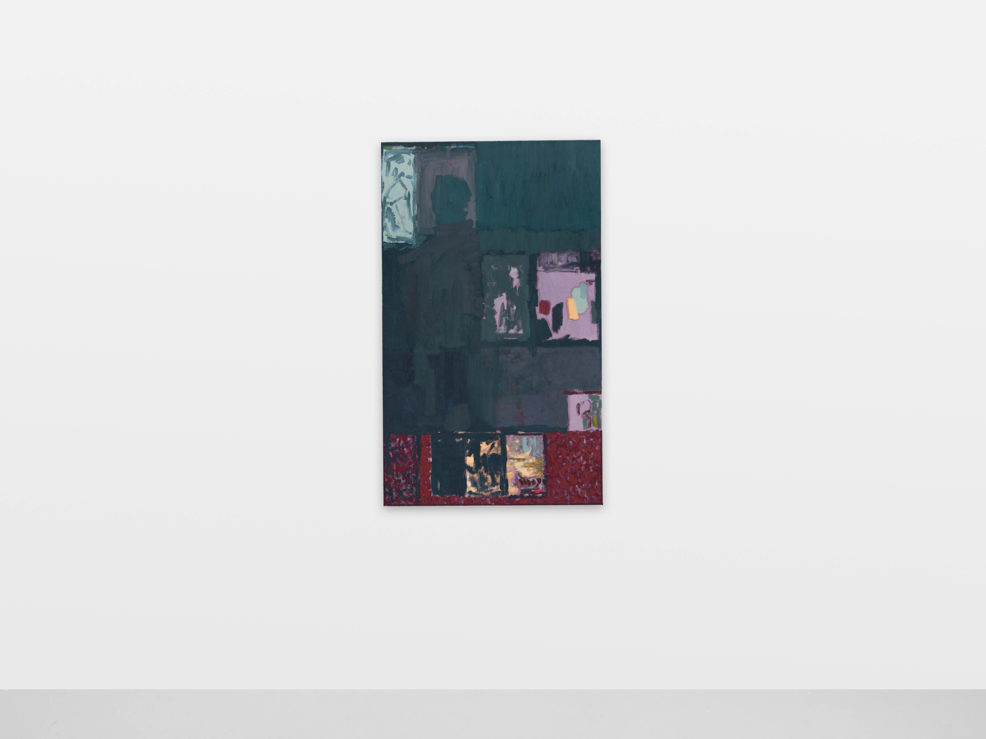 Mary Ramsden, "stitching a laugh to a darkness part 1", 2021