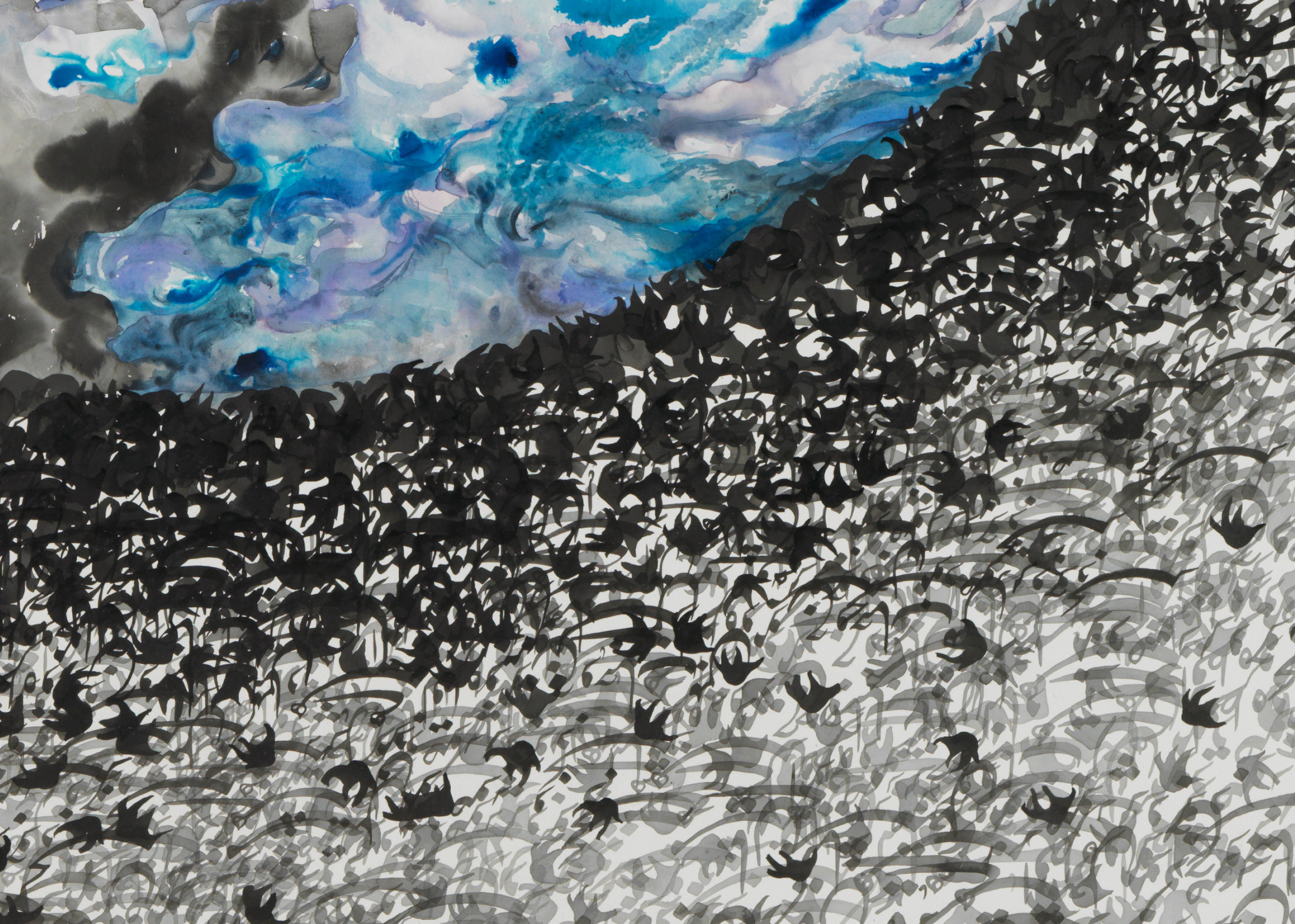 Shahzia Sikander, Kindred, 2021