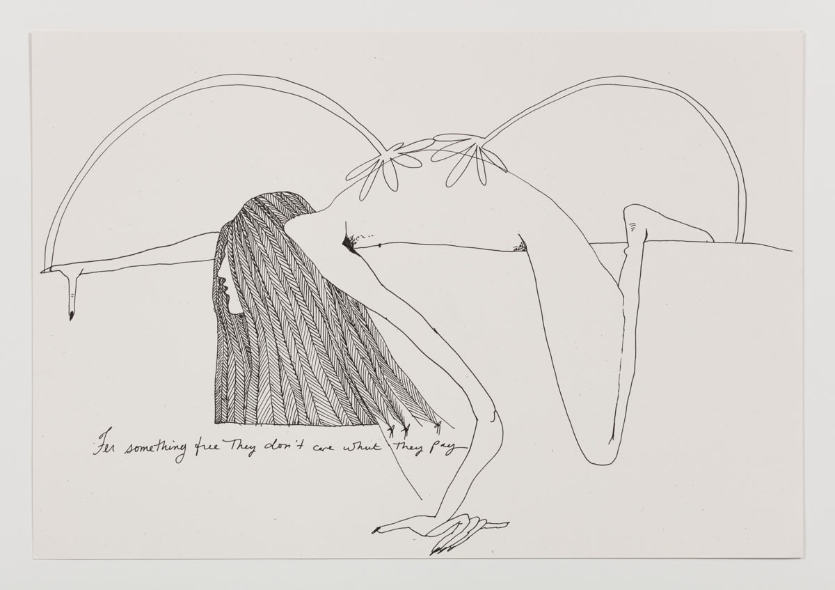 Christina Quarles, Fer Something Free, They Don't Care What They Pay, 2020
