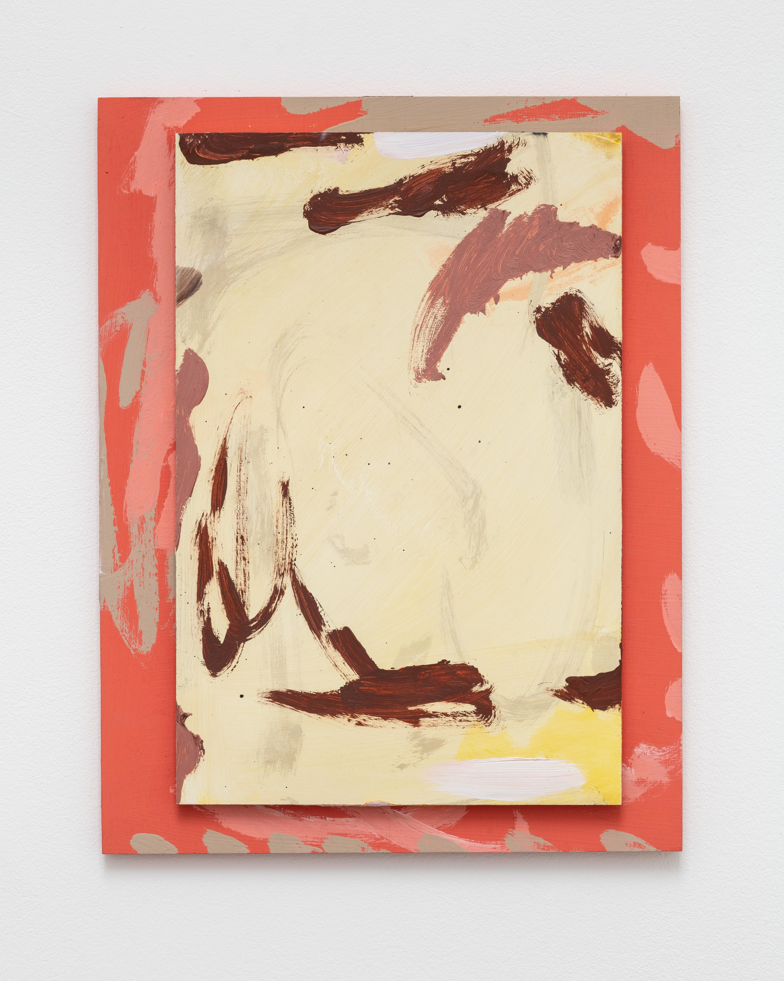 Mary Ramsden Icon 52019 Oil on Board 34.4 x 26.1 cm 13 1/2 x 10 1/4 in