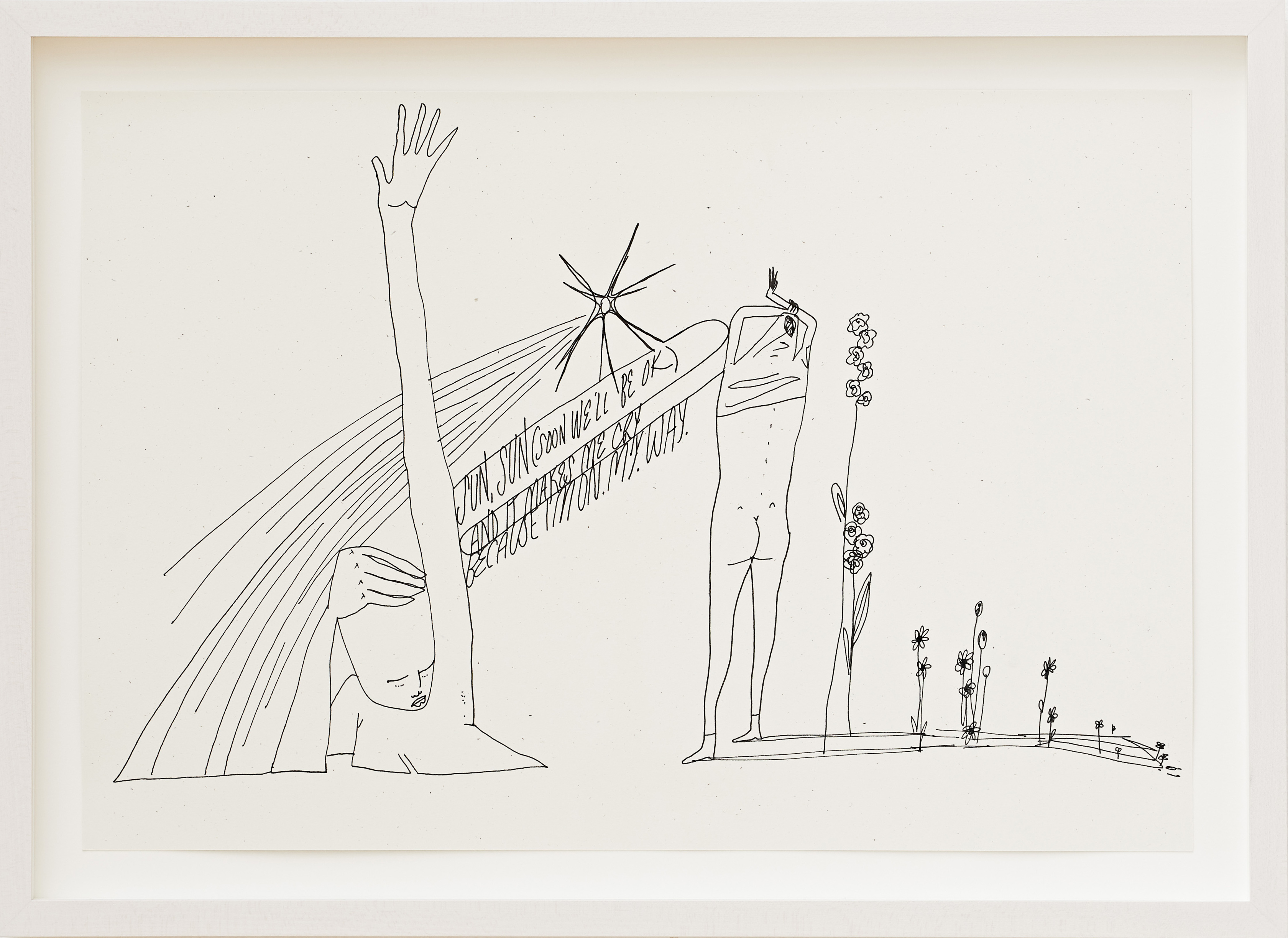 Christina Quarles, Sun (Soon We'll Be Okay), 2021