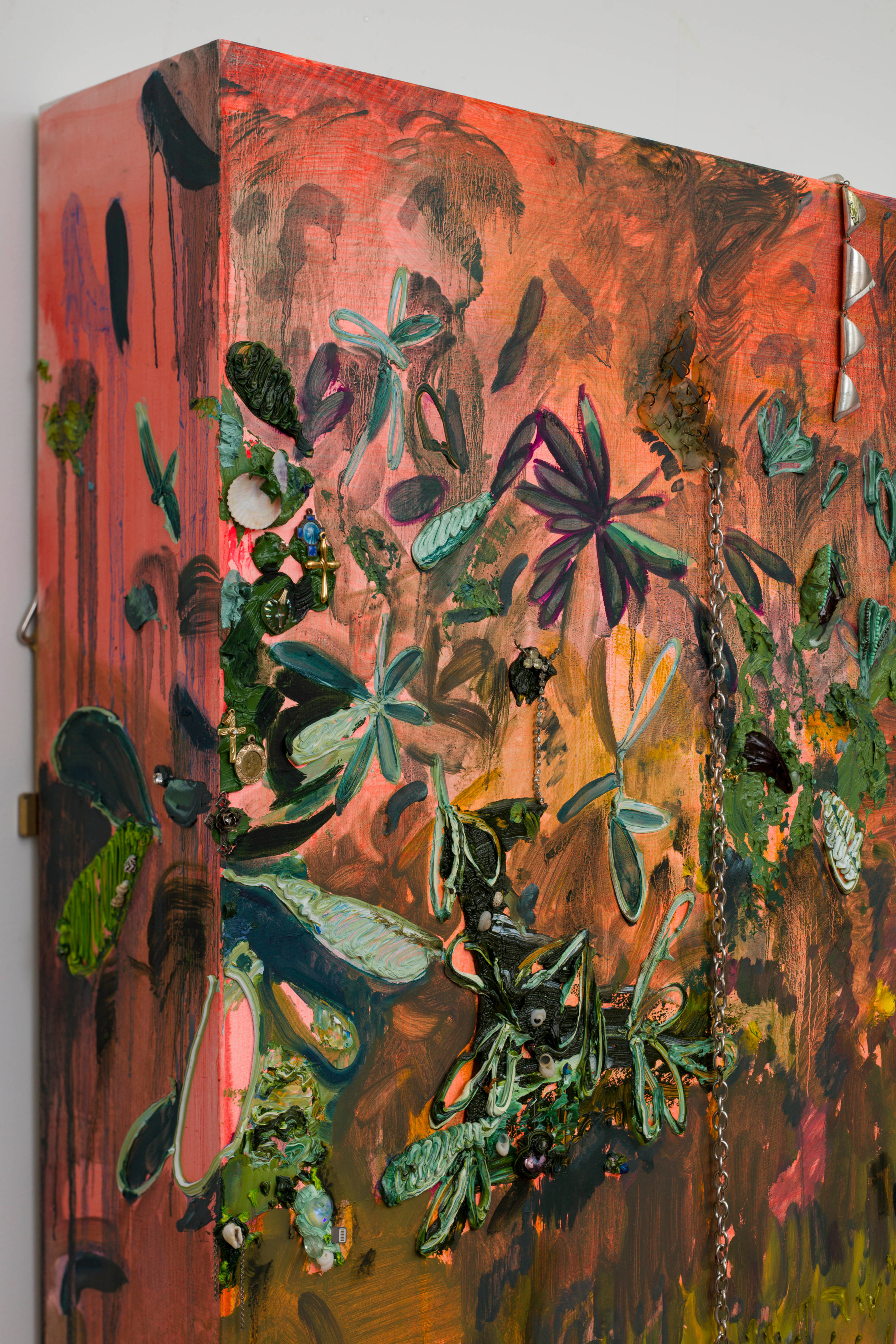 Gisela McDaniel, Na'rosa (to make pink), 2025