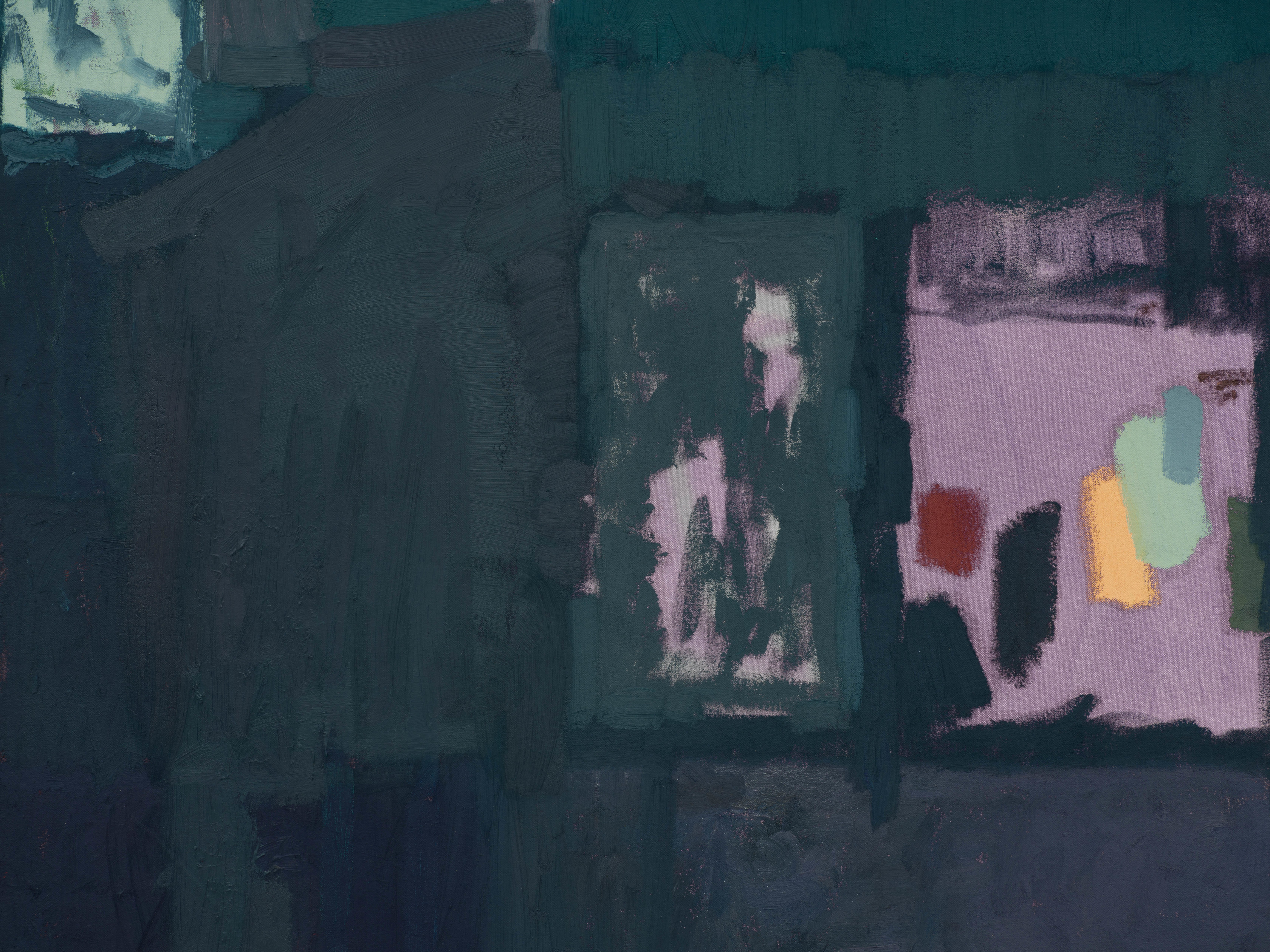 Mary Ramsden, "stitching a laugh to a darkness part 1", 2021