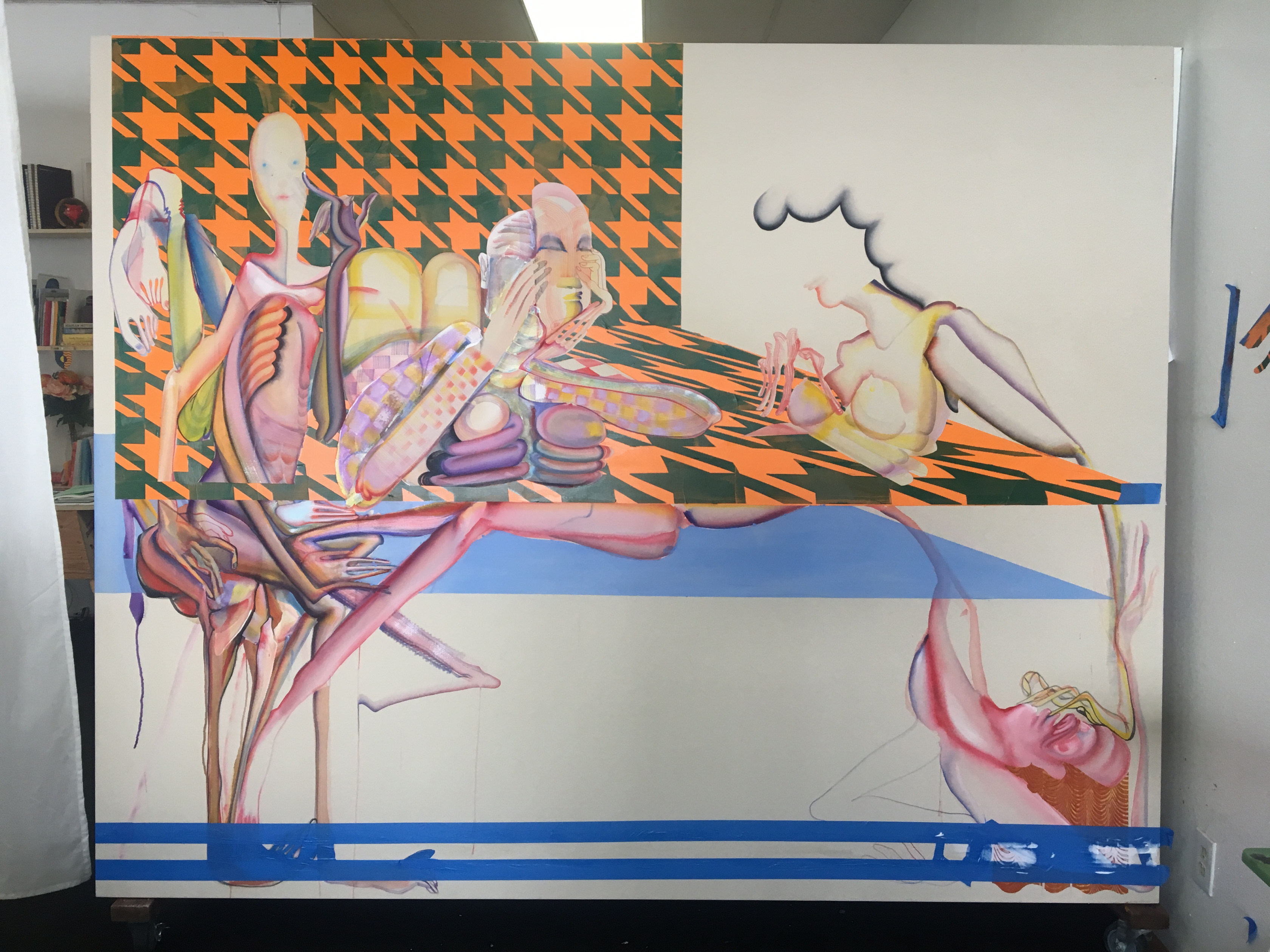 Christina Quarles, By Tha Skin of Our Tooth, 2019