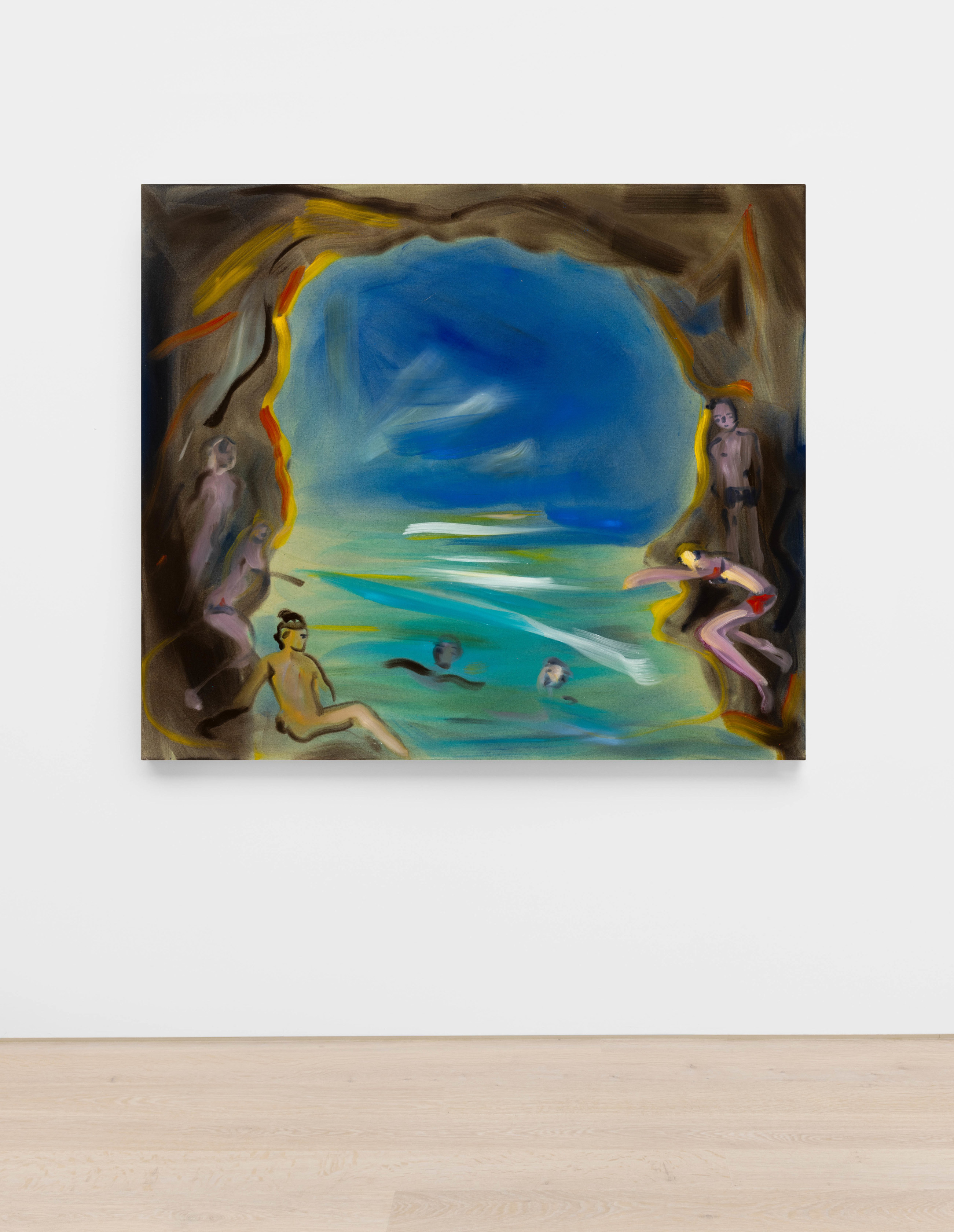 Sophie von Hellermann Puglia2024 Acrylic on canvas 140 x 160 cm 55 1/8 x 63 in