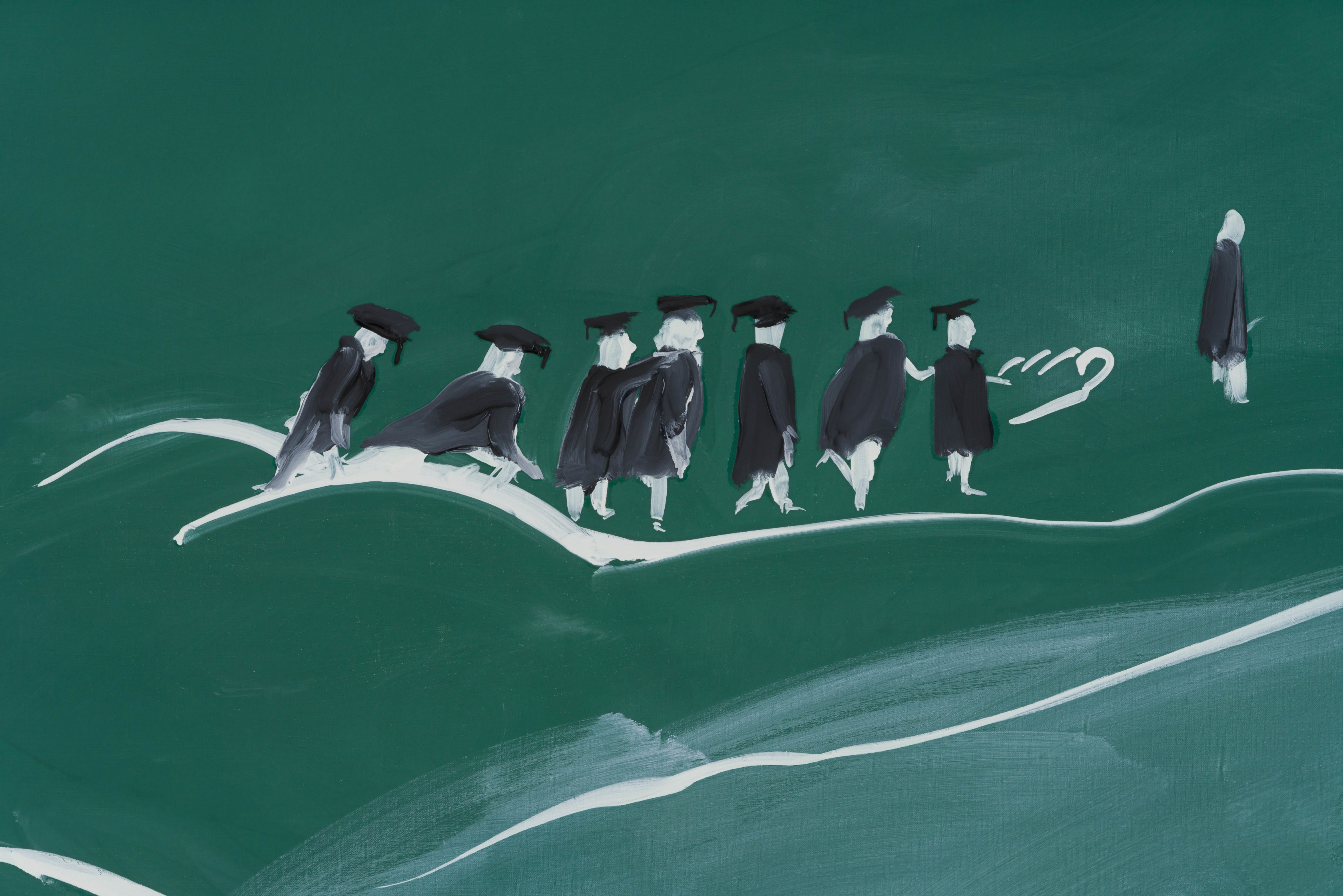 Tala Madani, Blackboard (Further Education), 2021