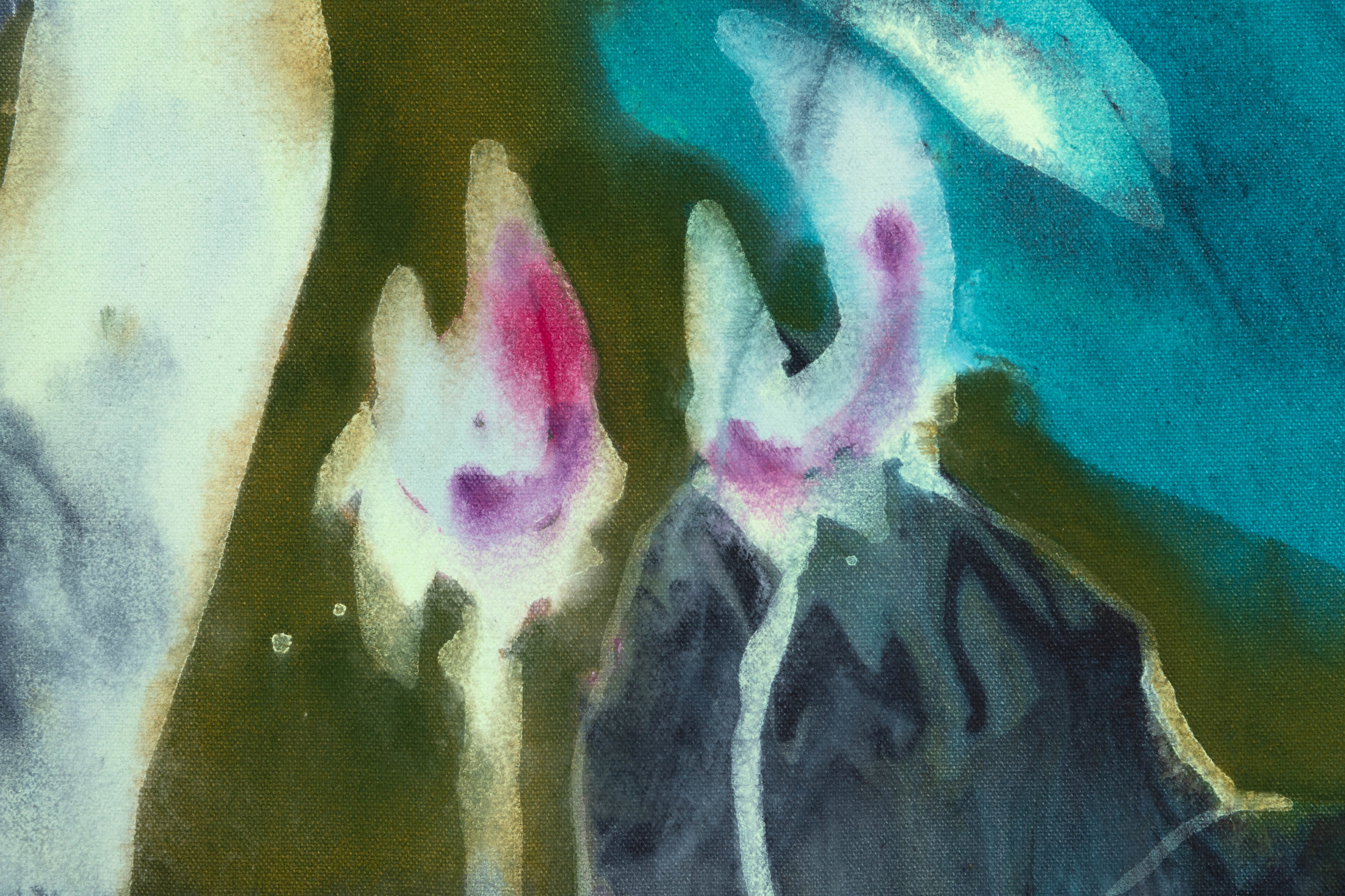 Ragna Bley Passage2022 Acrylic on canvas 60 x 50 cm 23 5/8 x 19 3/4 in