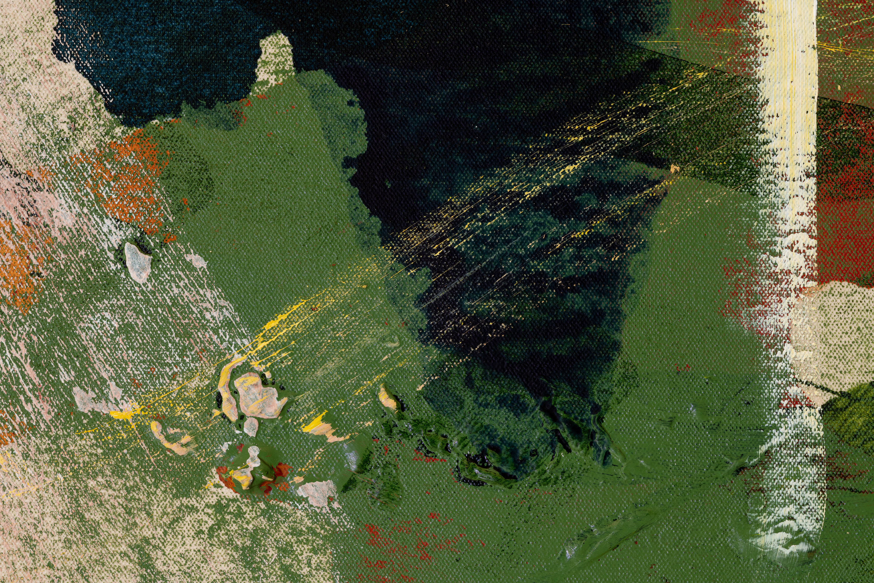 Elizabeth Neel, Face Behind the Mask, 2020