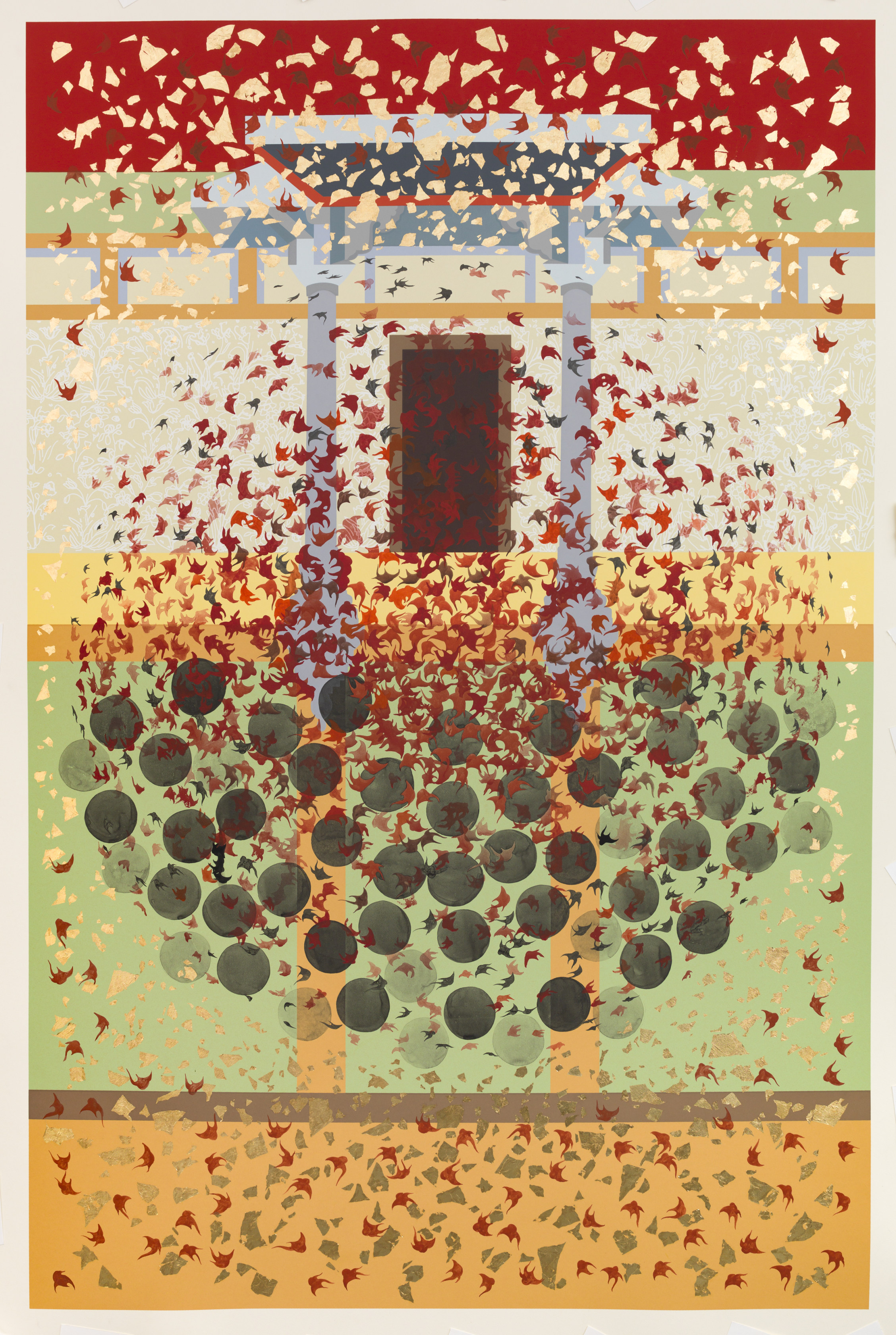 Shahzia Sikander, In-Verse, 2017