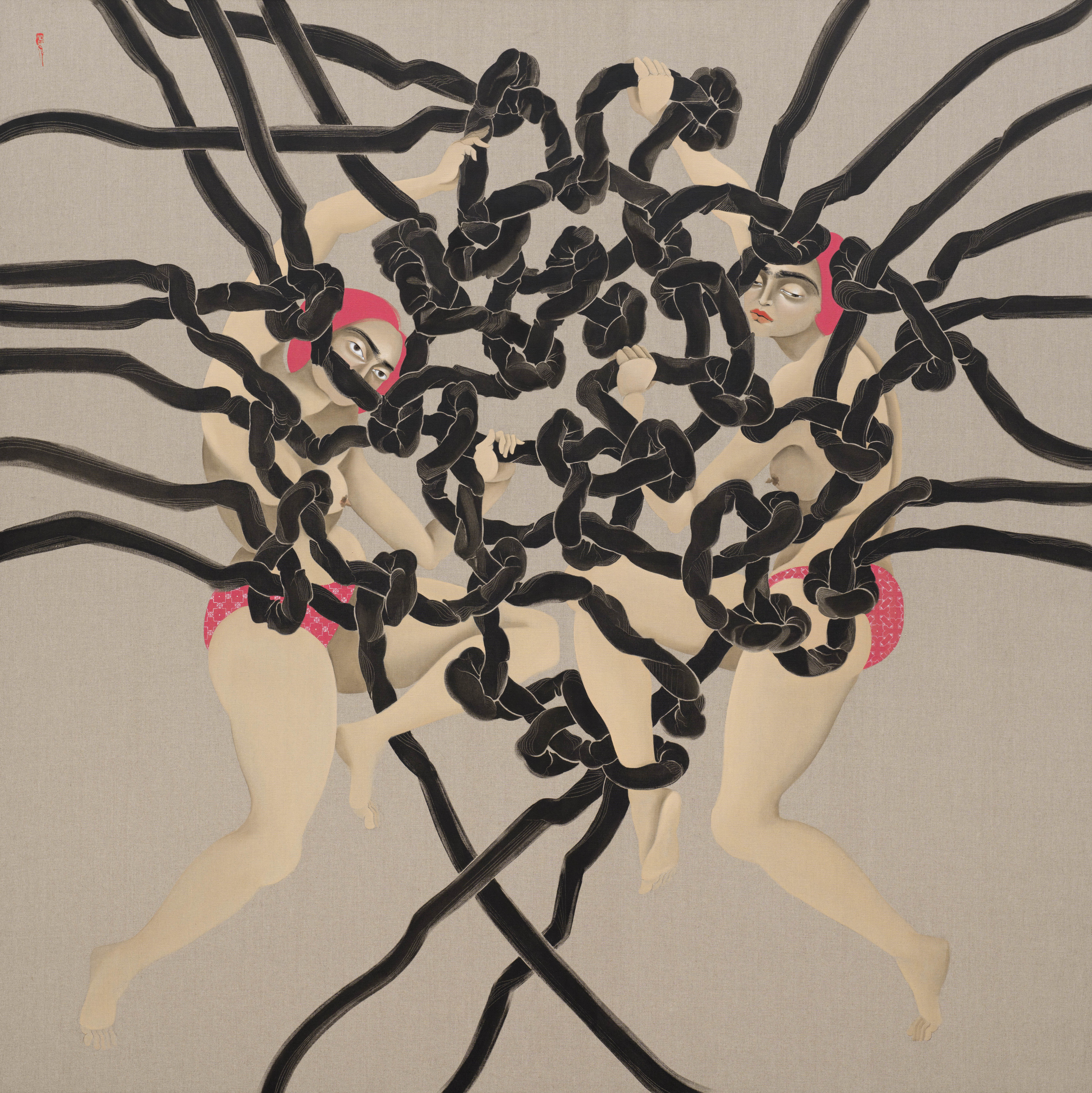 Hayv Kahraman, Entanglements no.1, 2021