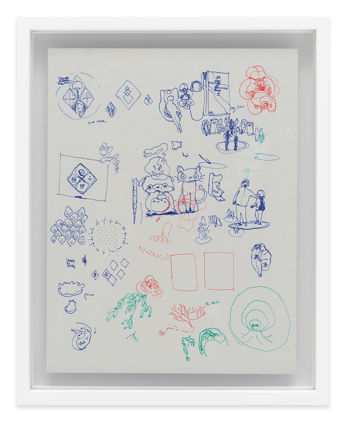 Ian Cheng, Life After BOB Production Drawings, 2022