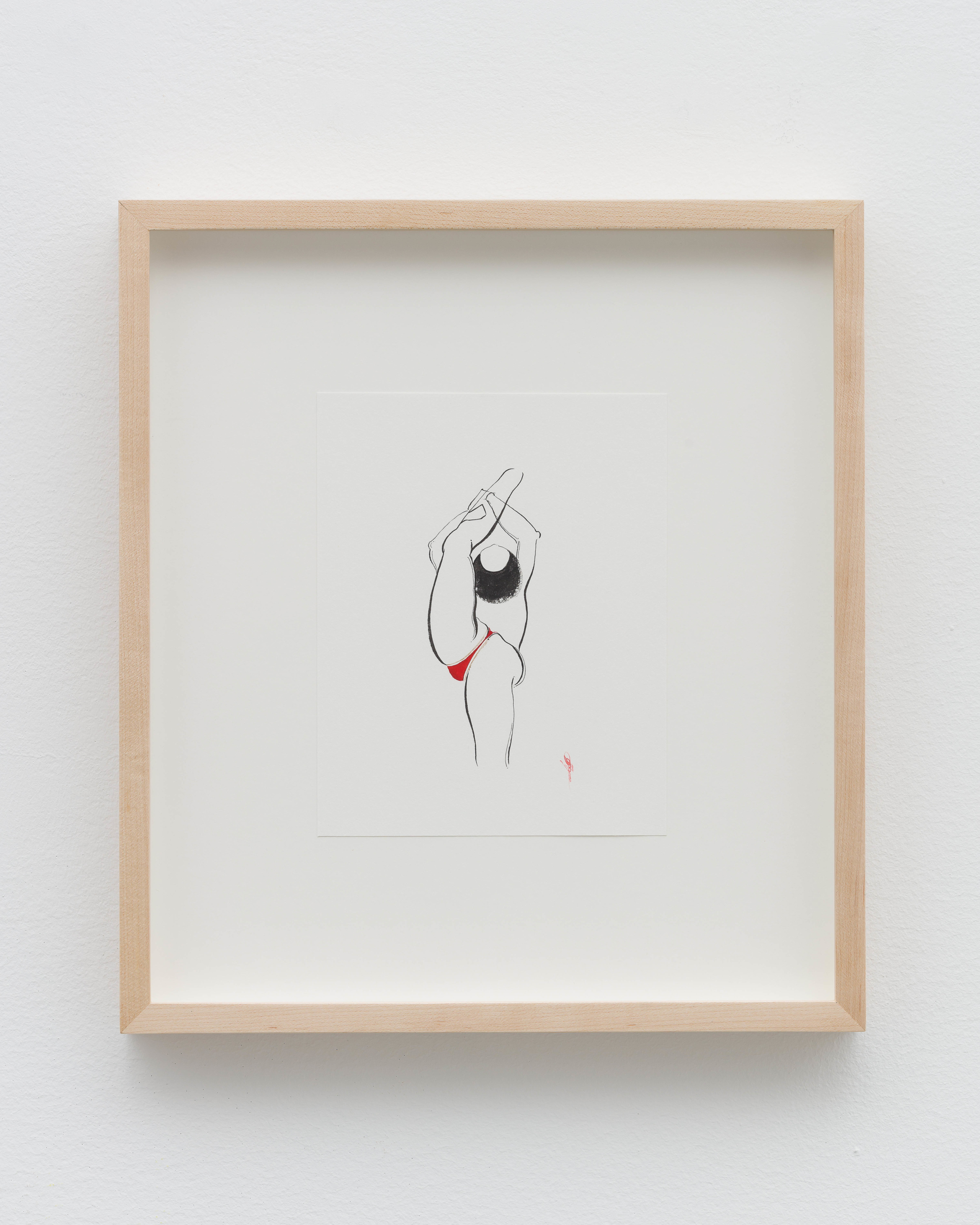 Hayv Kahraman, Bend Drawing 9, 2020