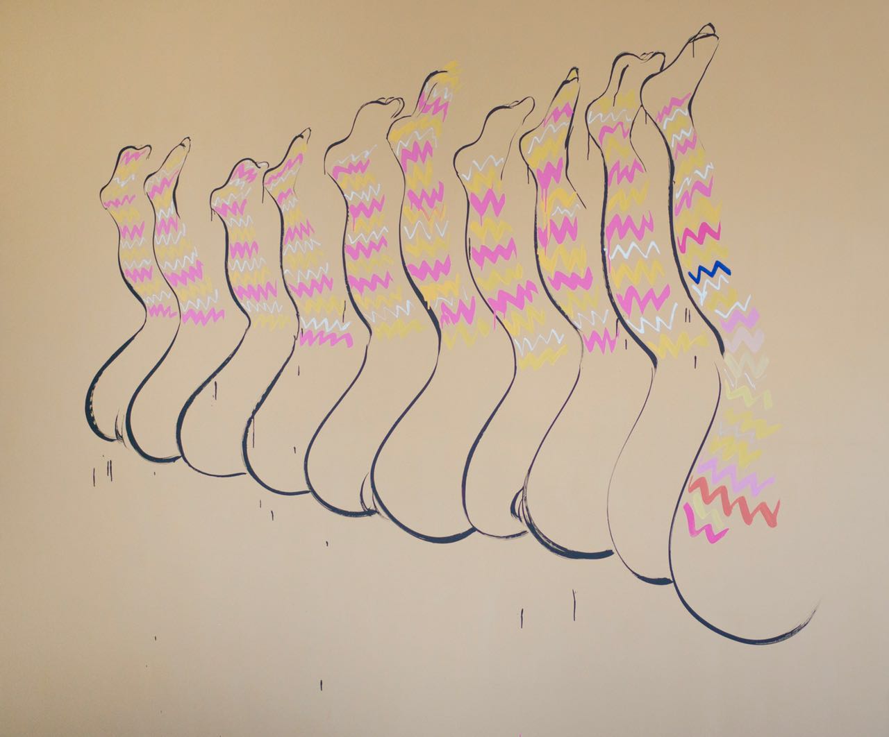 Tala Madani, Sunny Side Up (Dazzled), 2008