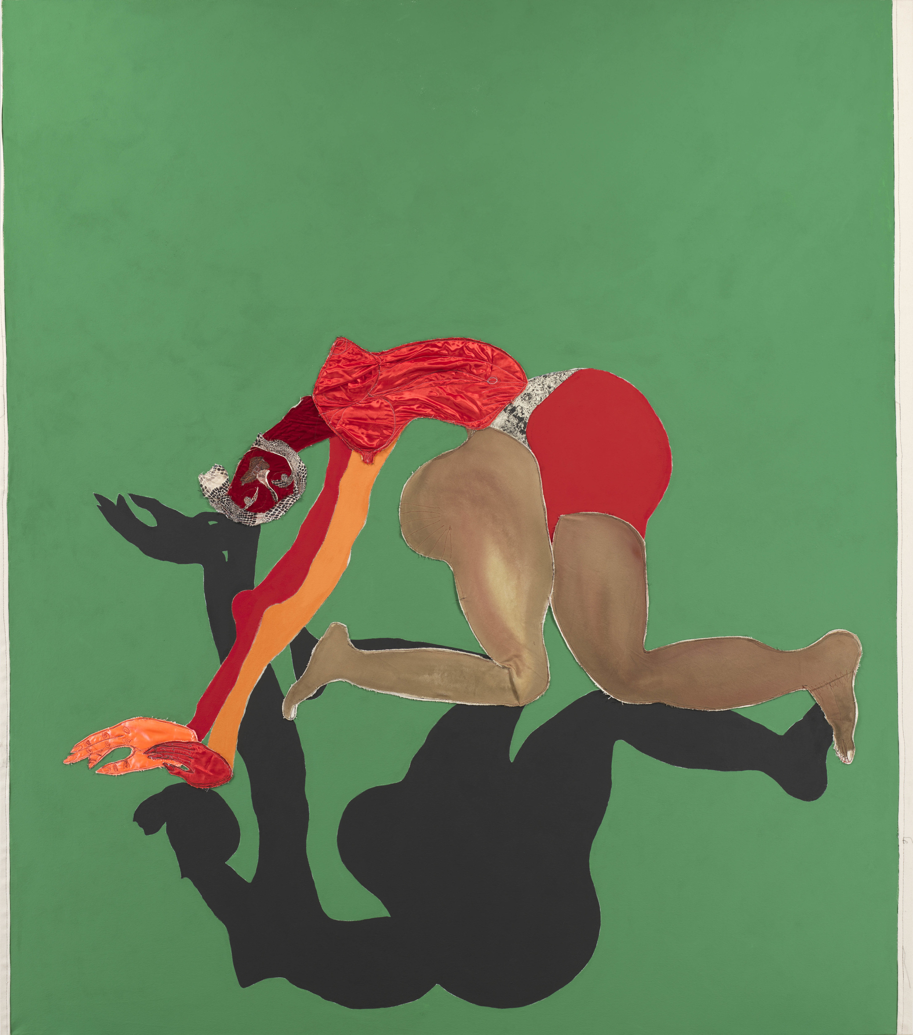 Tschabalala Self, Vanity, 2020