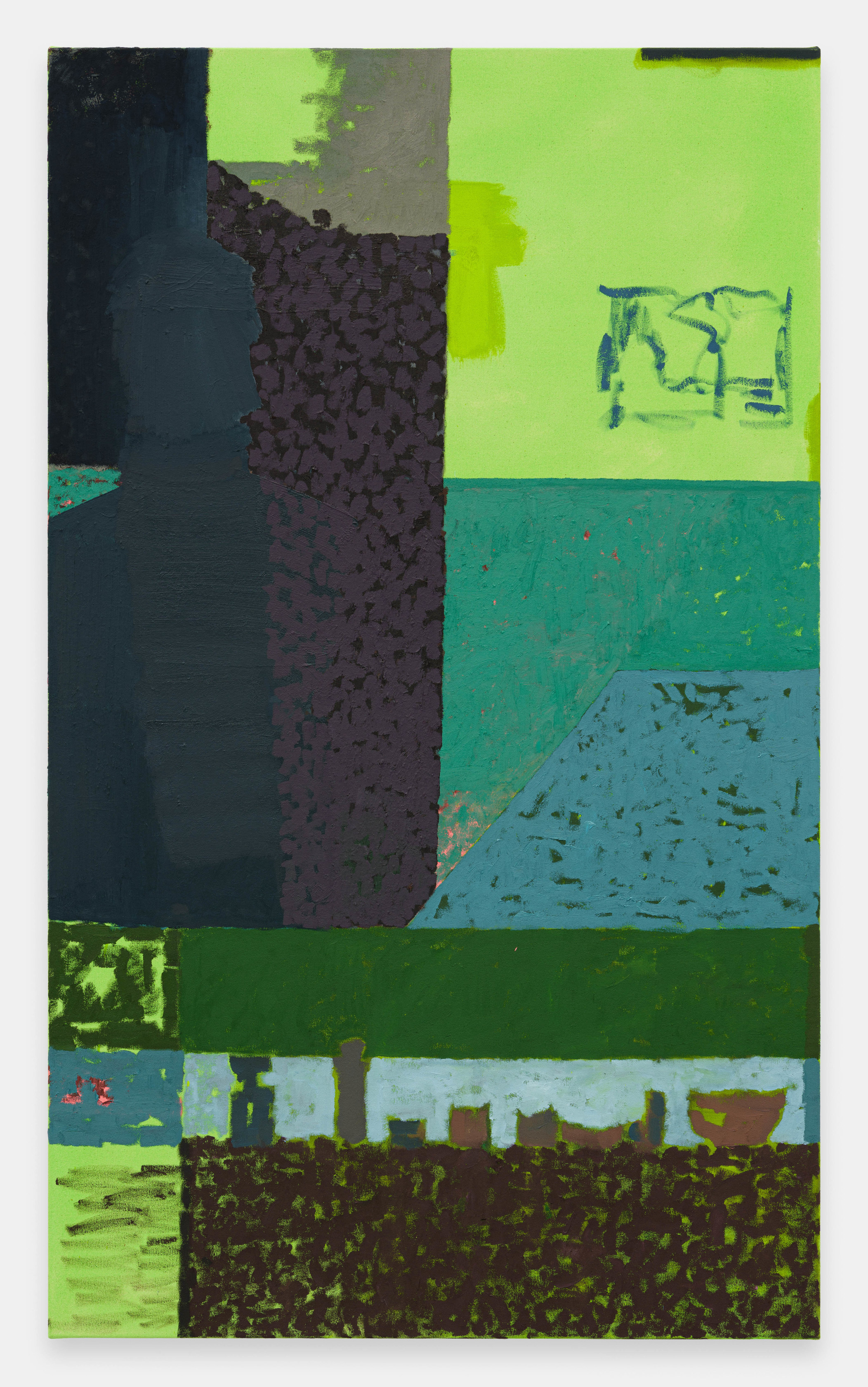 Mary Ramsden, “stitching a laugh to a darkness part 2”, 2021