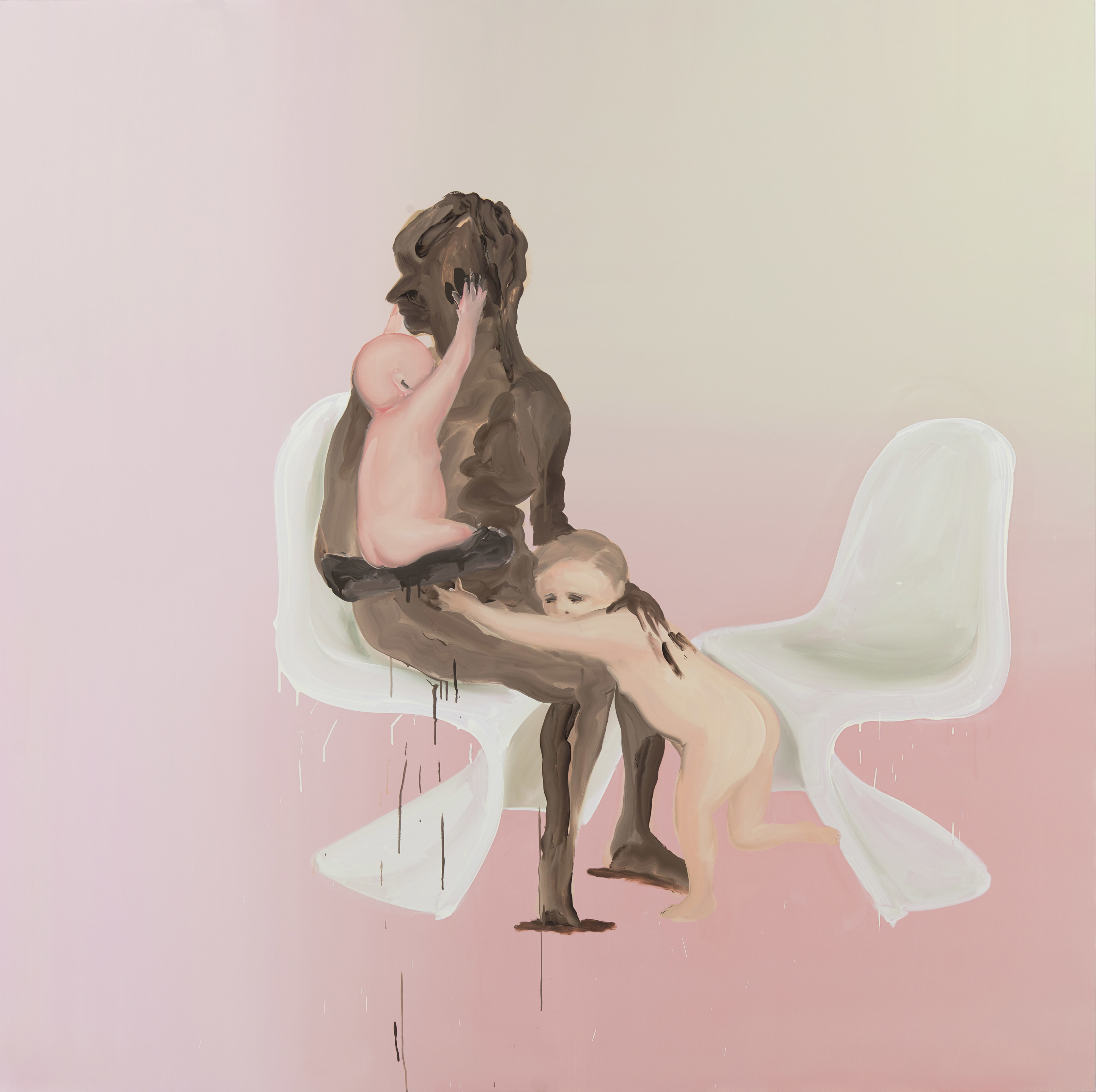 Tala Madani, Shit Mom (Remodel), 2019