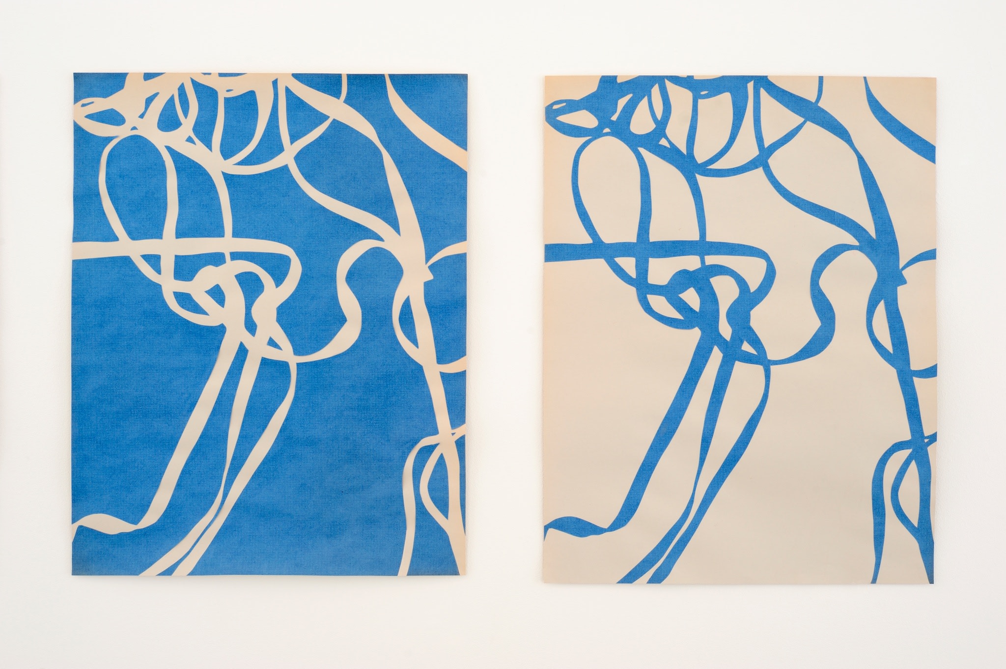 Ulla von Brandenburg, Band blau I (positiv/negativ), 2012